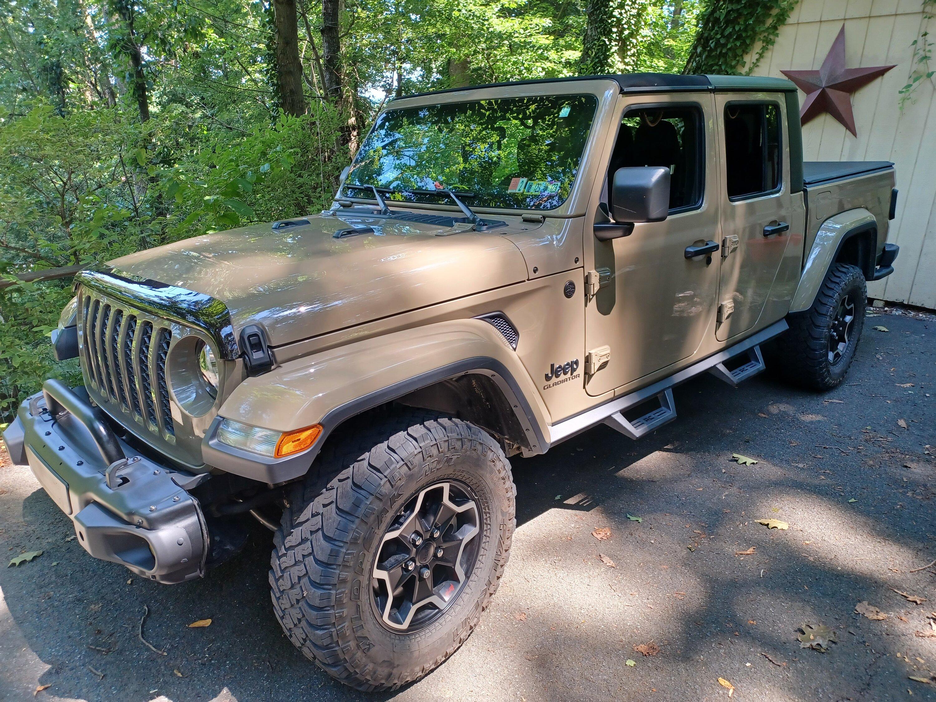 Jeep Gladiator Bubbling paint ! 20220722_121730