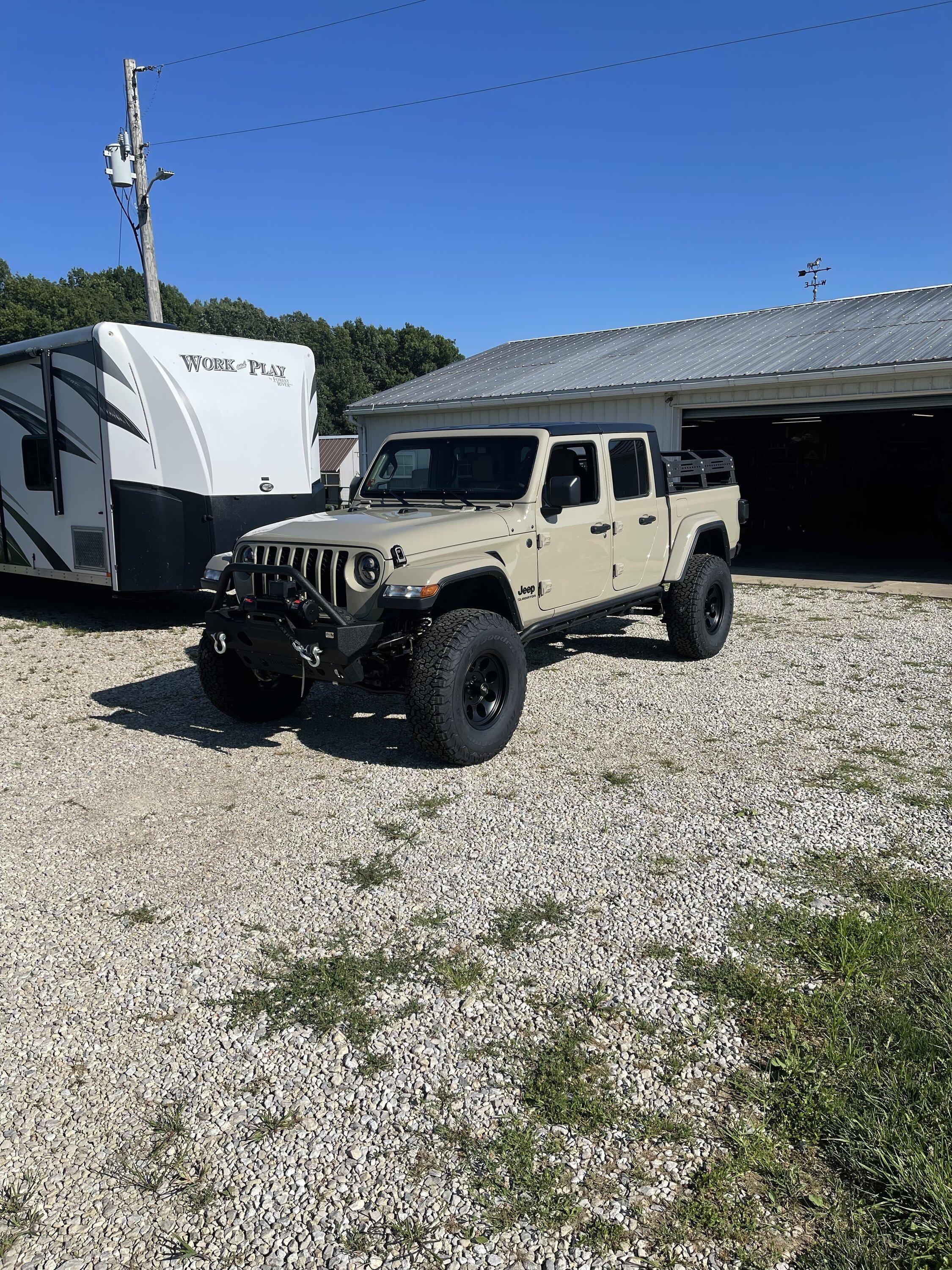 Jeep Gladiator Lets see all those Gladiators with lifts and bigger tires! 5DF51F89-C327-45A2-ACBE-79DDEE9BCDE2