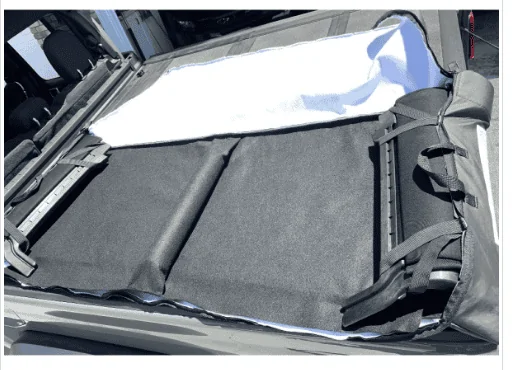 Jeep Gladiator Genuine Mopar Soft Top Window Storage Bag for Jeep Gladiator rear window. Screen Shot 2022-07-23 at 12.42.56 PM