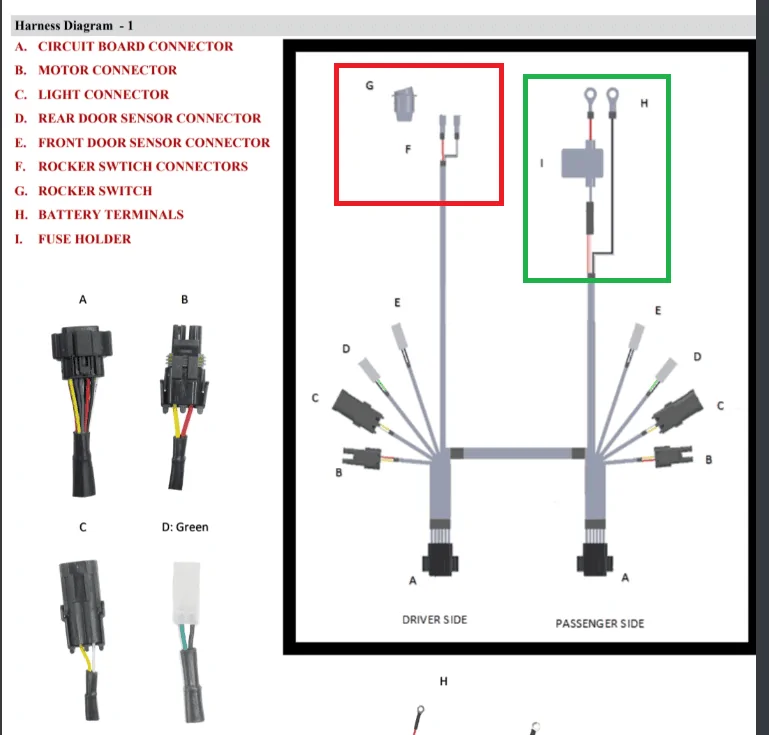 Jeep Gladiator No Power from Interior AUX and Ignition Wires 1658605692711