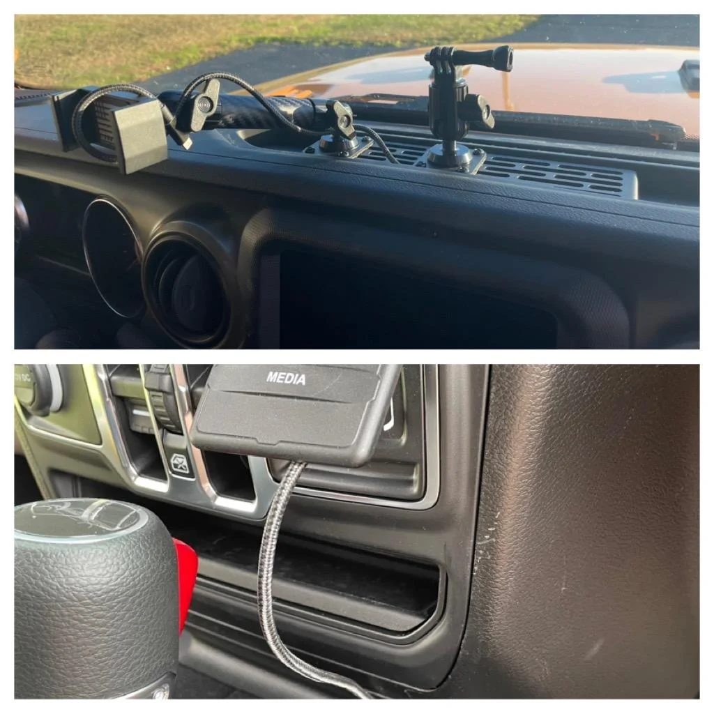 Jeep Gladiator iphone car mount AB95A7E4-40D6-4ADF-9C99-8627901AA169