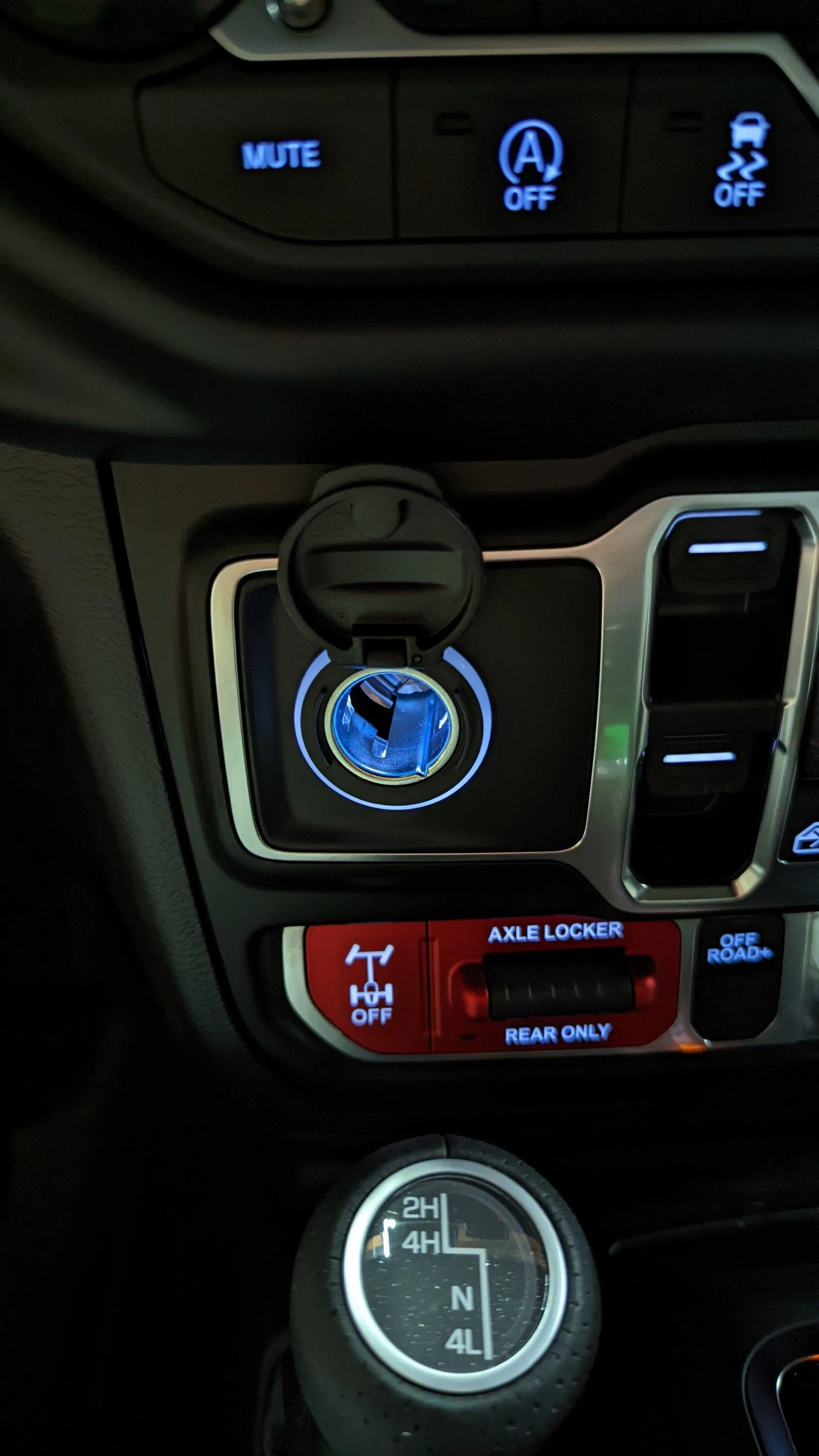 Jeep Gladiator Why cigarette lighter and not 12v DC??? PXL_20220724_003508154