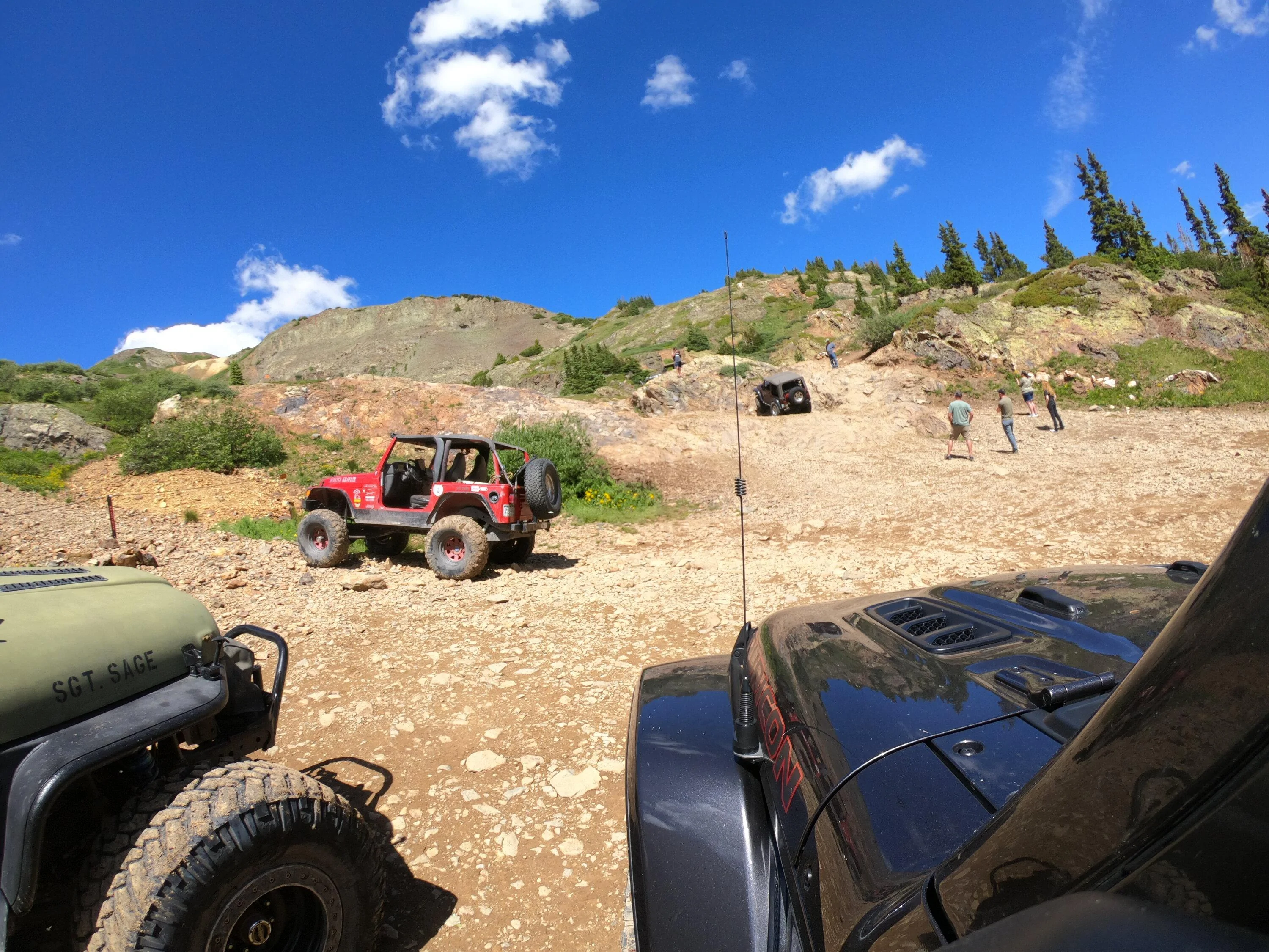 Jeep Gladiator Hooray for Ouray 2022. Here we go again GOPR3408