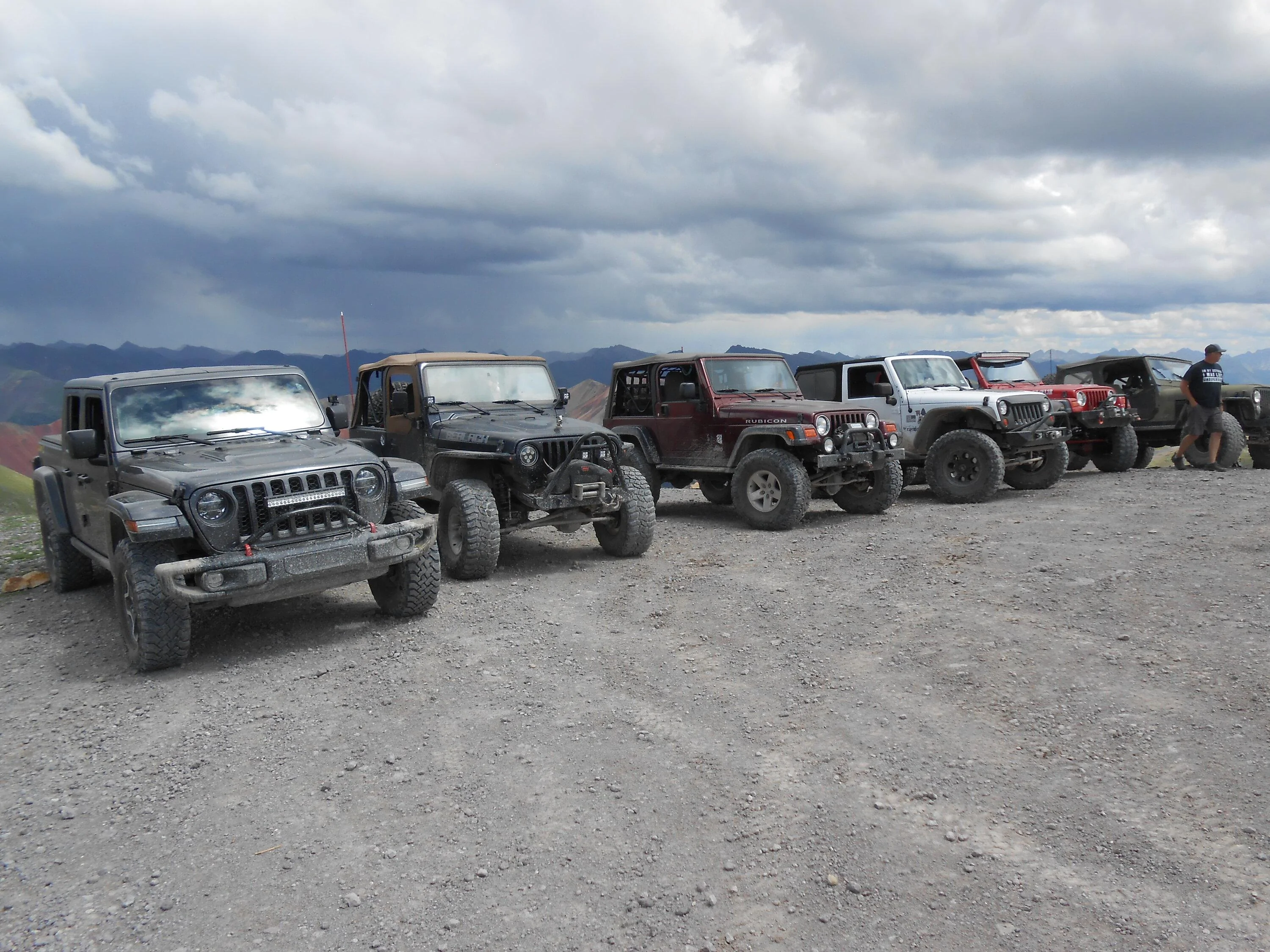Jeep Gladiator Hooray for Ouray 2022. Here we go again DSCN0112