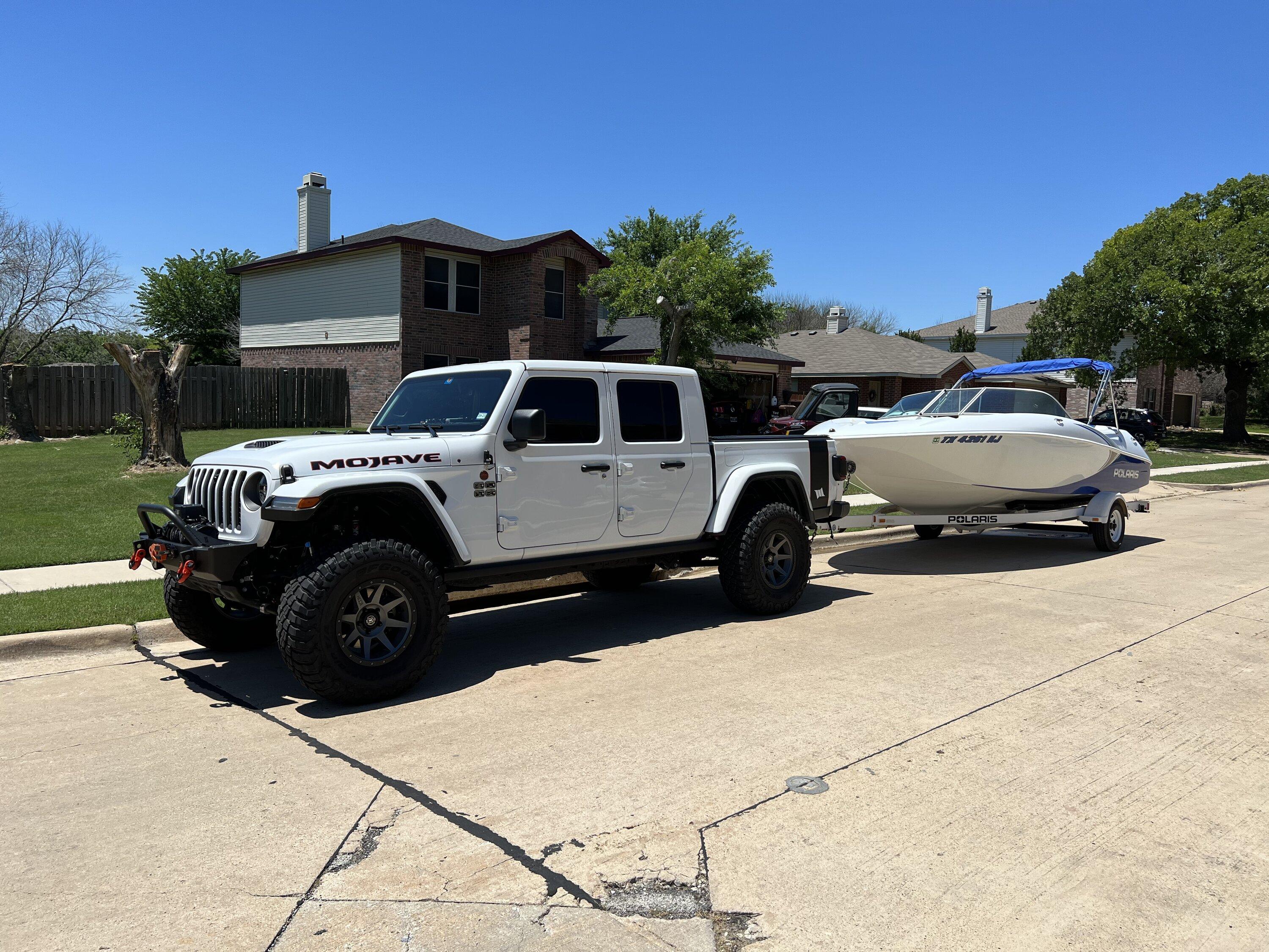 Jeep Gladiator Let's see the boats you’re towing with your Gladiator 2F215059-BF69-436E-98E8-294D802E88A9