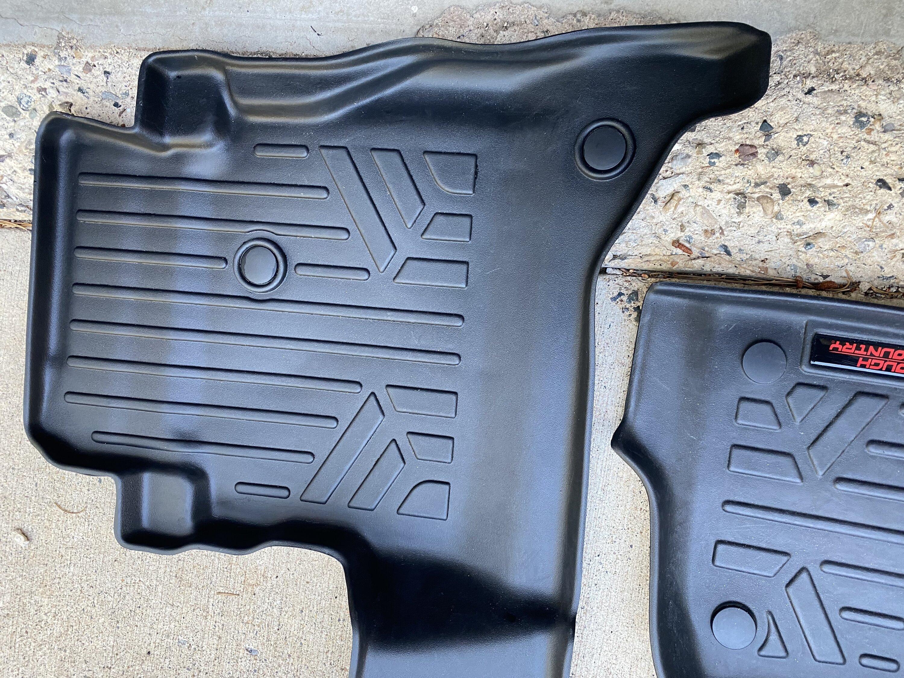 Jeep Gladiator Rough Country Weather Resistant floor mats for Jeep JT Gladiator Rough Country mats 1