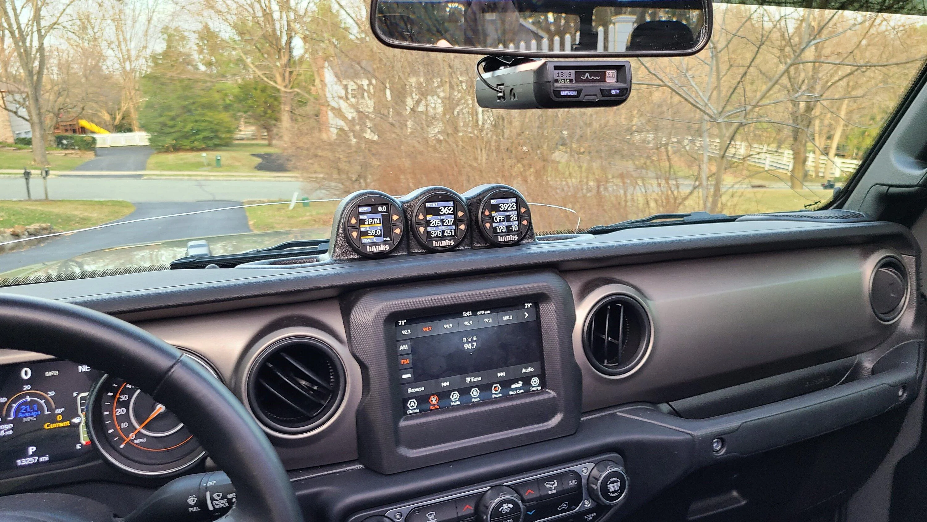 Jeep Gladiator Diesel gauges- what auxiliary gauges are you running pic1