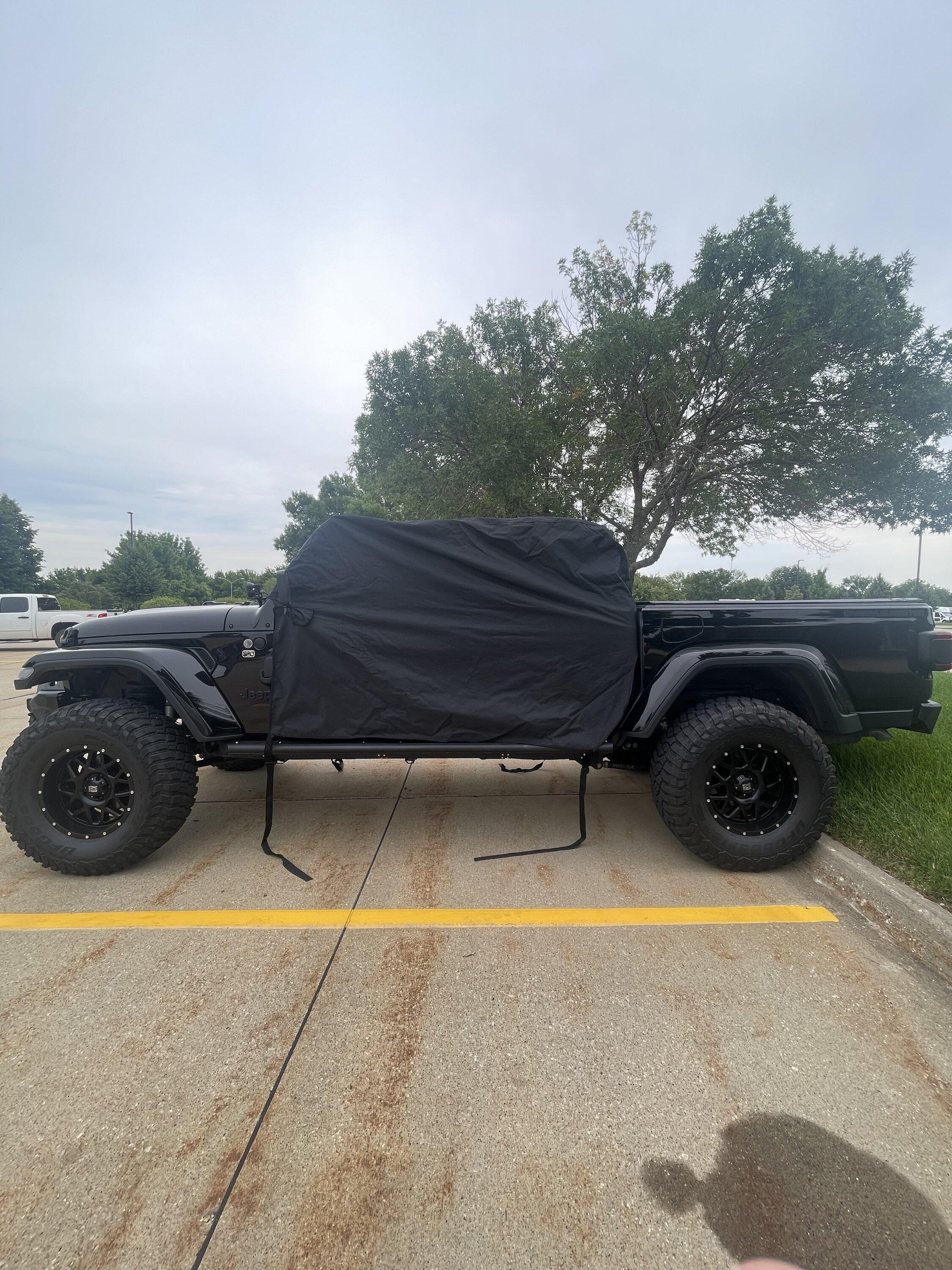 Jeep Gladiator How do you protect your JT when topless? 31A5959A-0E37-4837-B43B-3DBBCB963E65