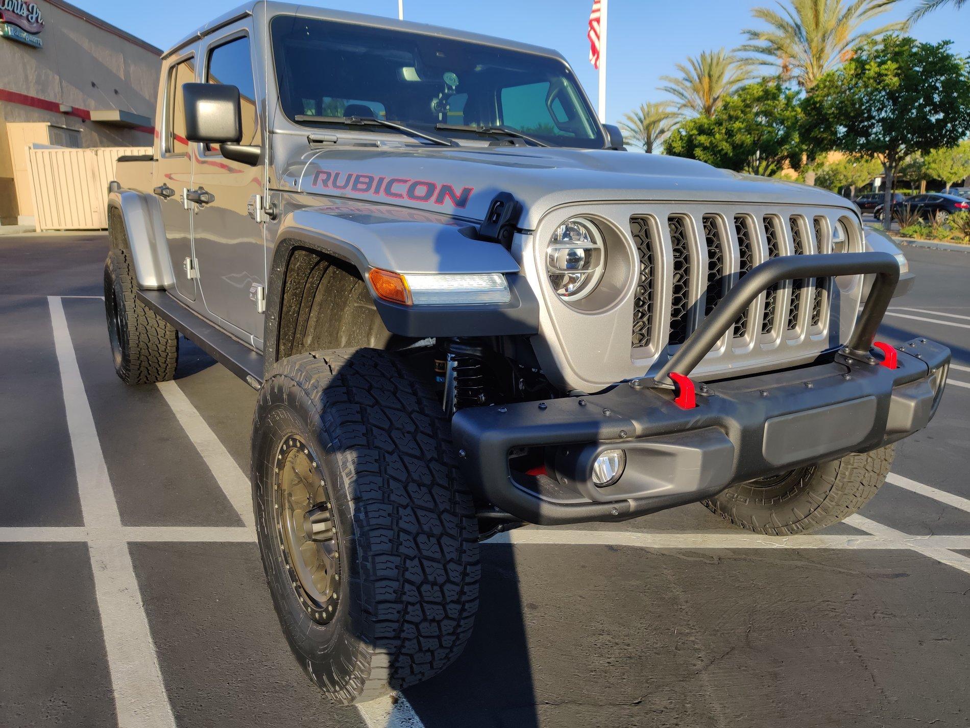 Jeep Gladiator My Billet Silver JT Build IMG_20190804_184402