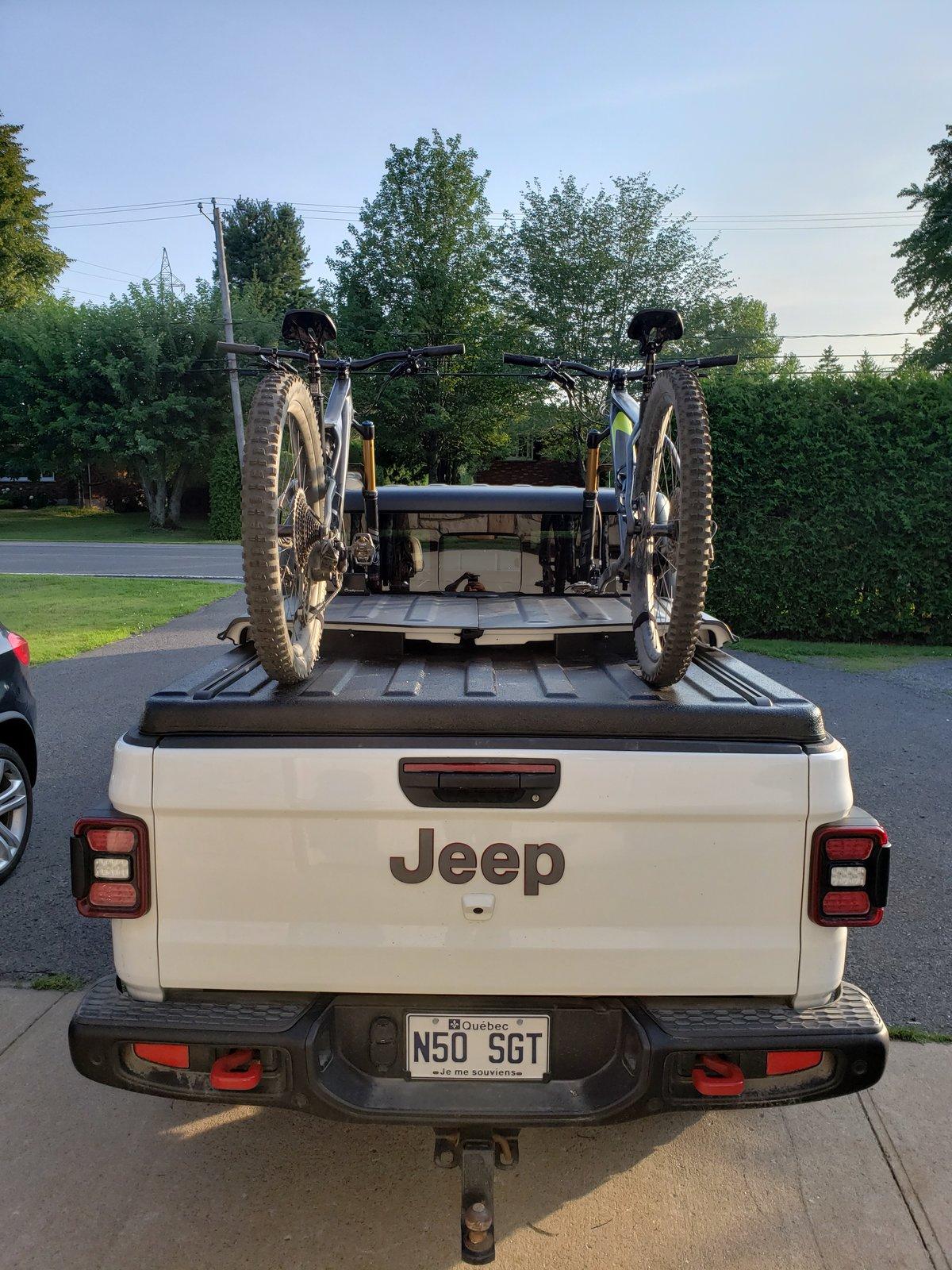 Jeep Gladiator Home made tonneau cover 20190801_185210