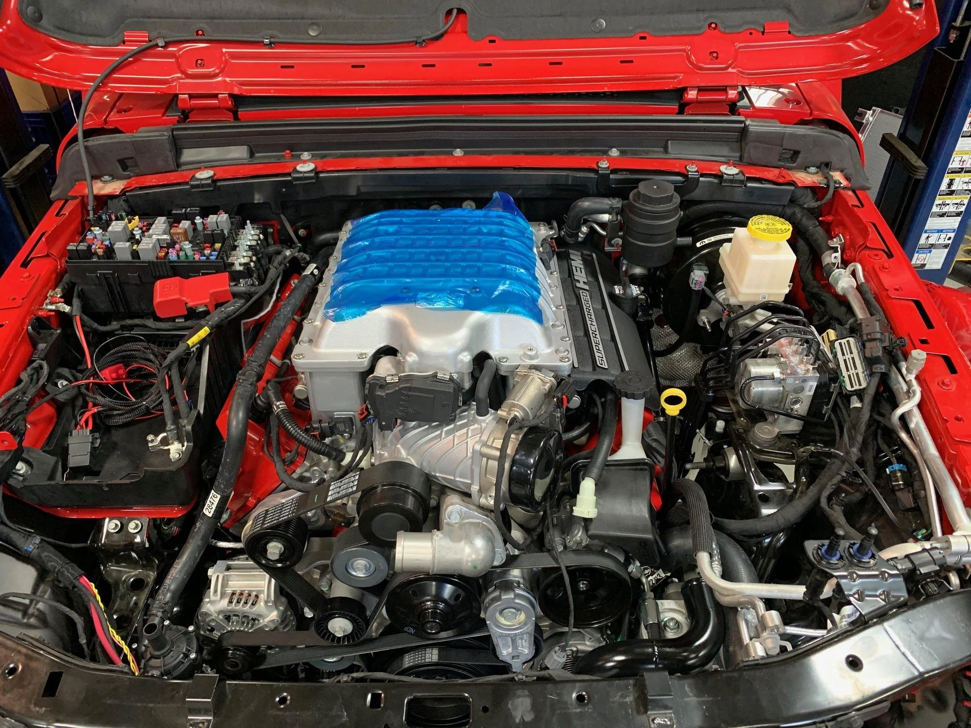 Jeep Gladiator Lucifer, Demon V8 Swapped Red Rubicon Gladiator IMG-4277