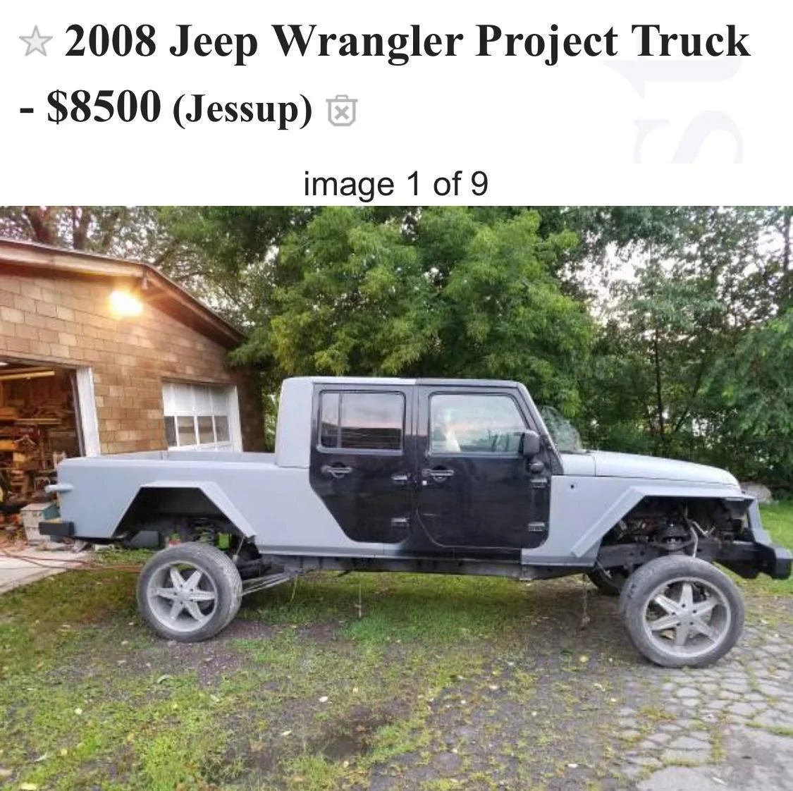 Jeep Gladiator Gladiator...on a budget (LOL :) A642D1F7-BE9D-4314-8107-31E8F315E8FE