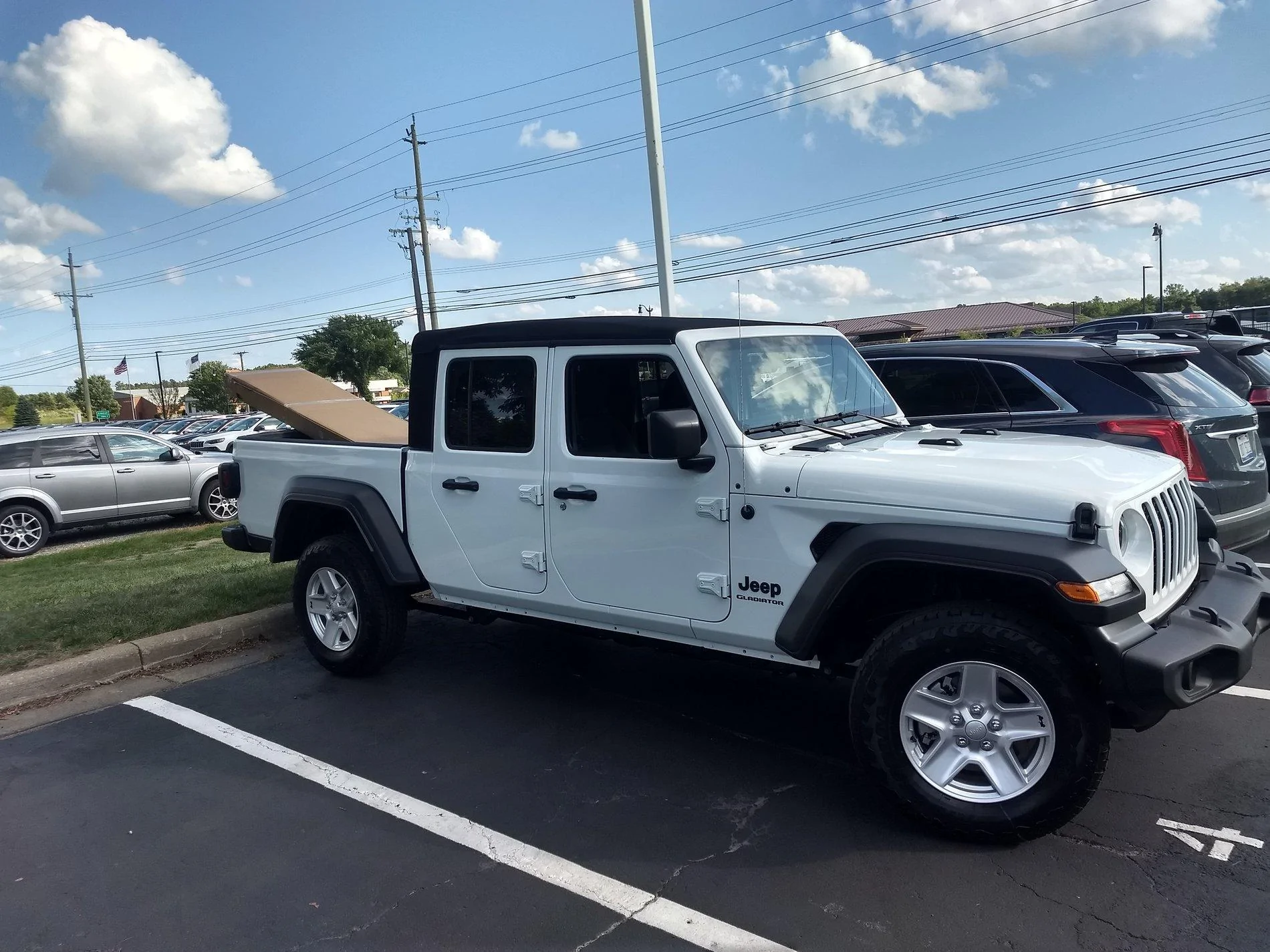 Jeep Gladiator BRIGHT WHITE Gladiator JT Club IMG_20190808_182206079_HDR