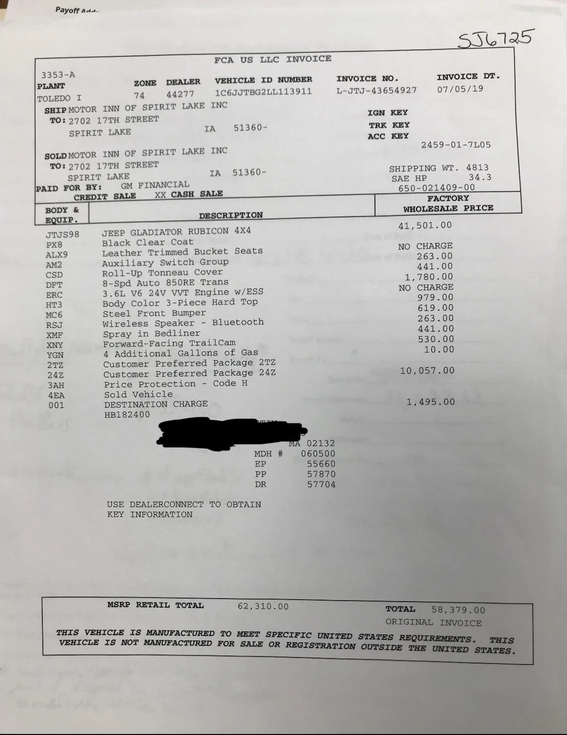 Jeep Gladiator Below Invoice Discussion @ Motor Inn of Spirit Lake FFCE290F-E8DF-47B4-8AA9-386145919B27