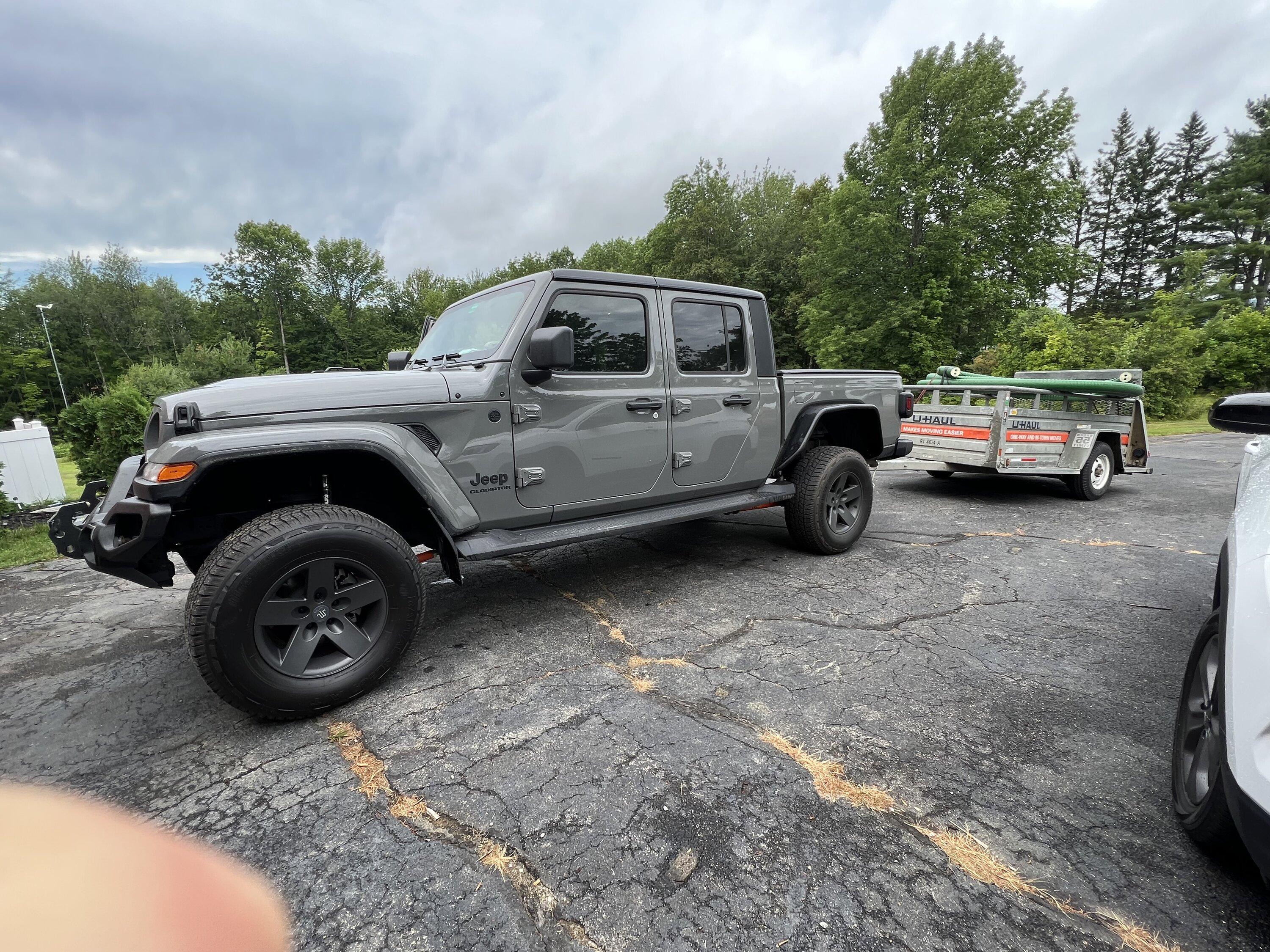 Jeep Gladiator Death wobble or death from uhaul B720A39E-84E8-4CD5-943B-1291356AFA6E
