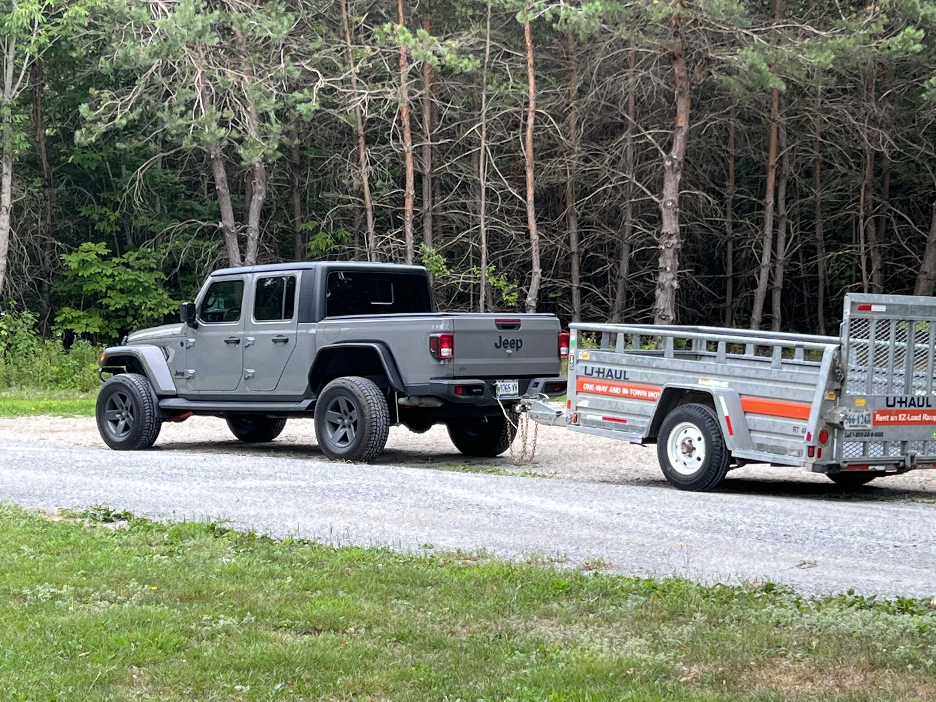 Jeep Gladiator Death wobble or death from uhaul F039255B-3D34-451B-86AA-2CB3D10F1927