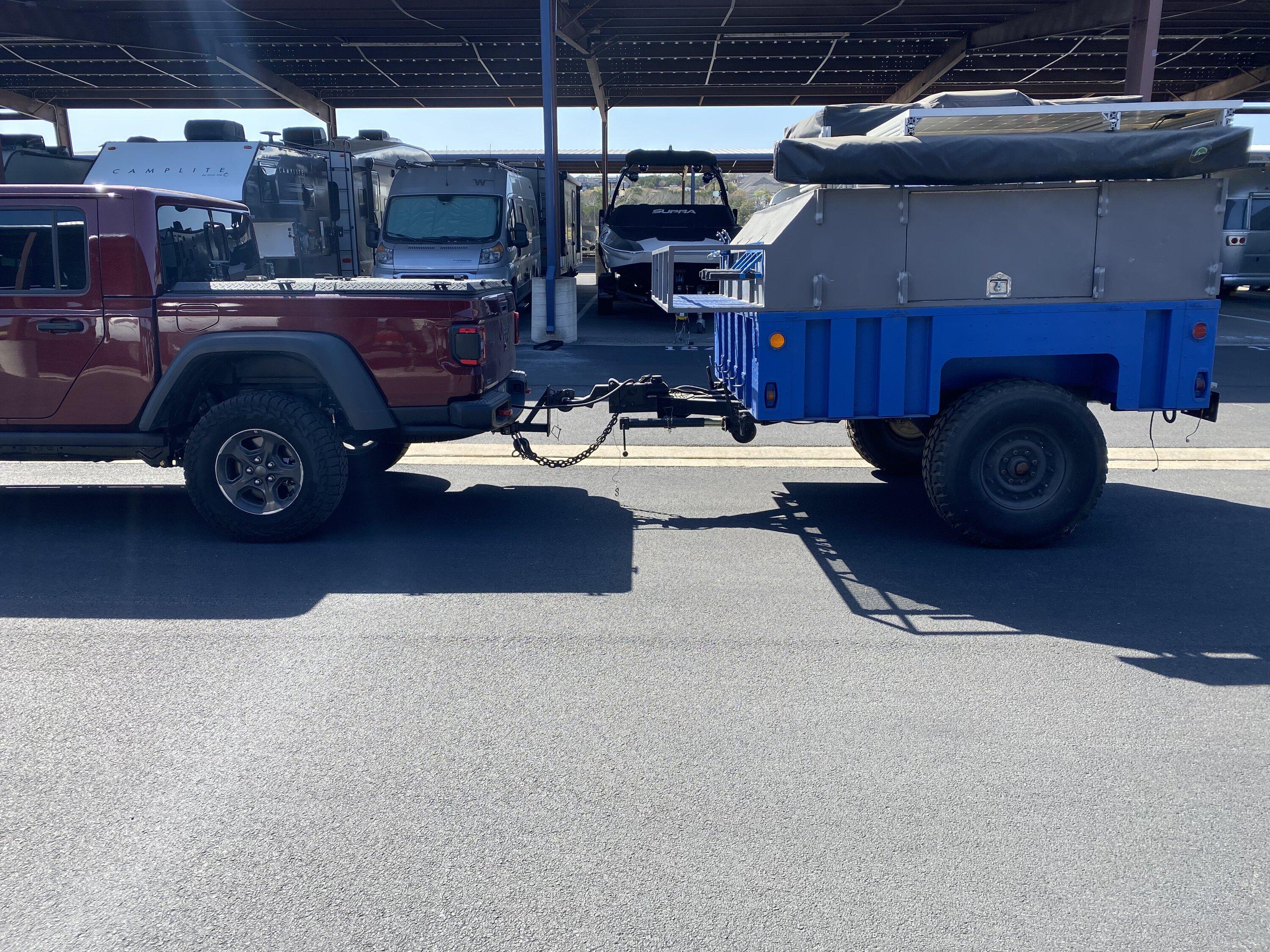 Jeep Gladiator What Overland Trailer do you tow? IMG_9145