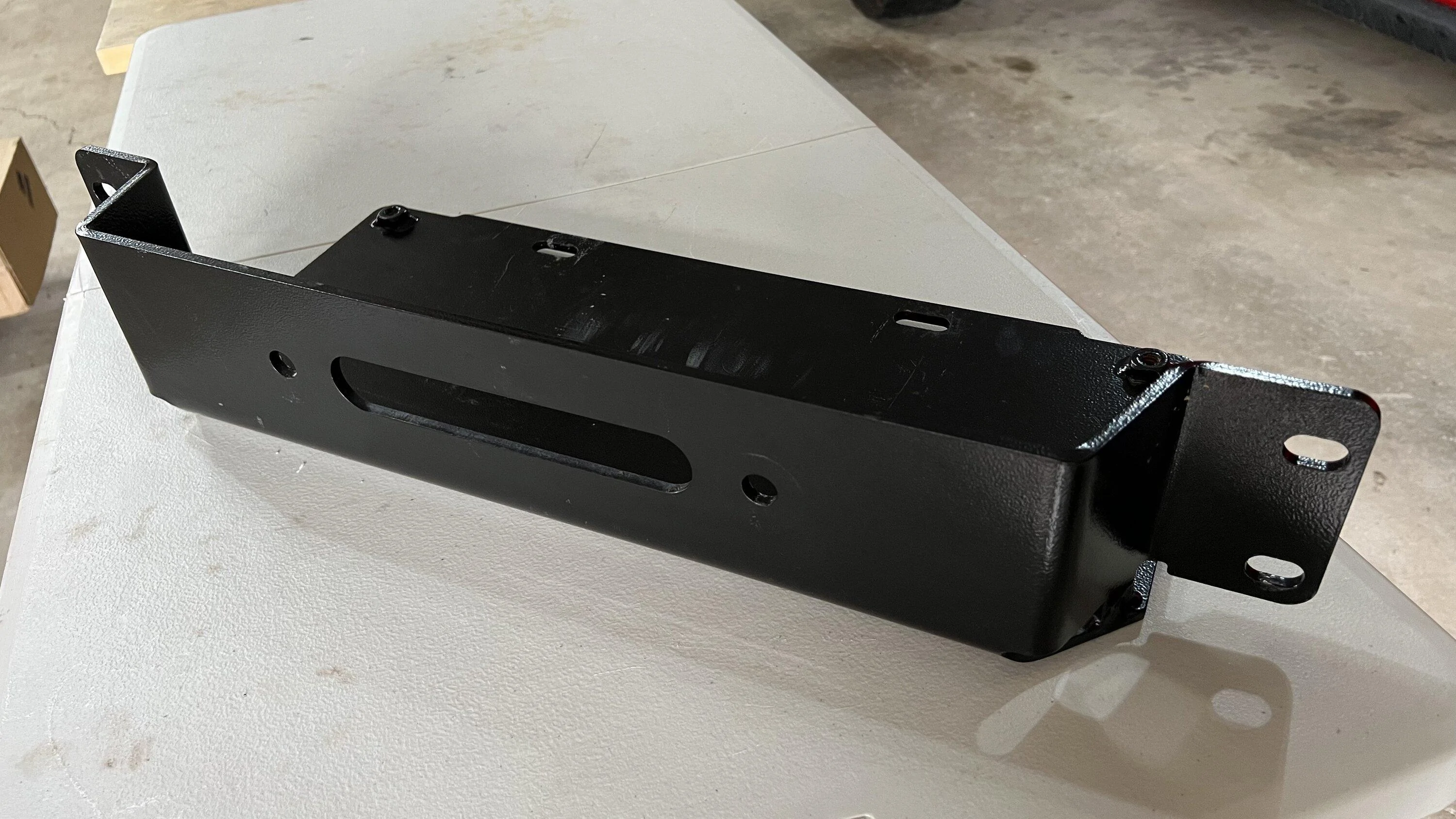 Jeep Gladiator Winch mount plate for JT Steel Bumper DAD65155-AFF1-4AA4-BA78-03F2770DC0F5