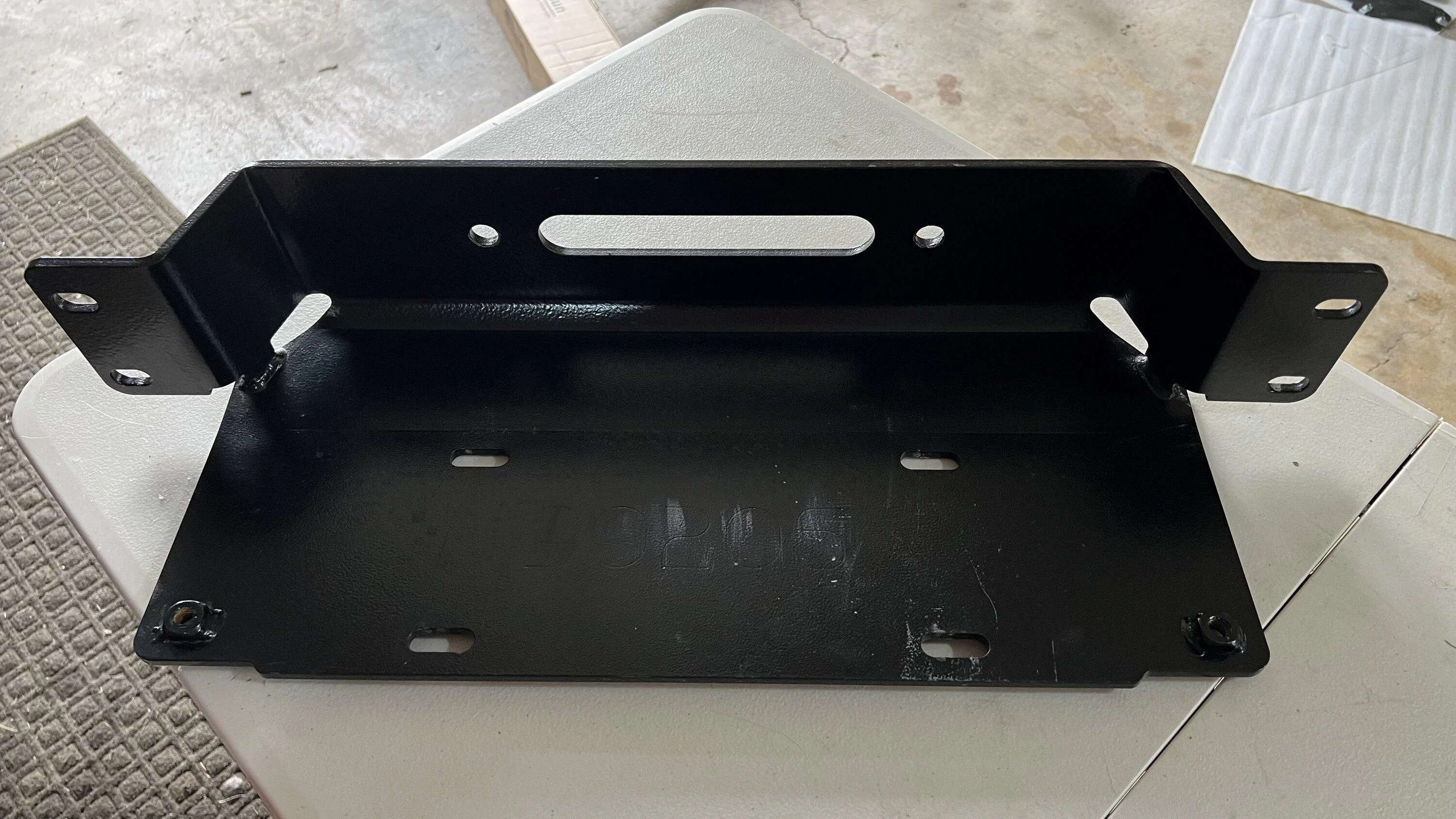Jeep Gladiator Winch mount plate for JT Steel Bumper 67203A66-71DA-444B-ABD0-2BBEDF91BD7F