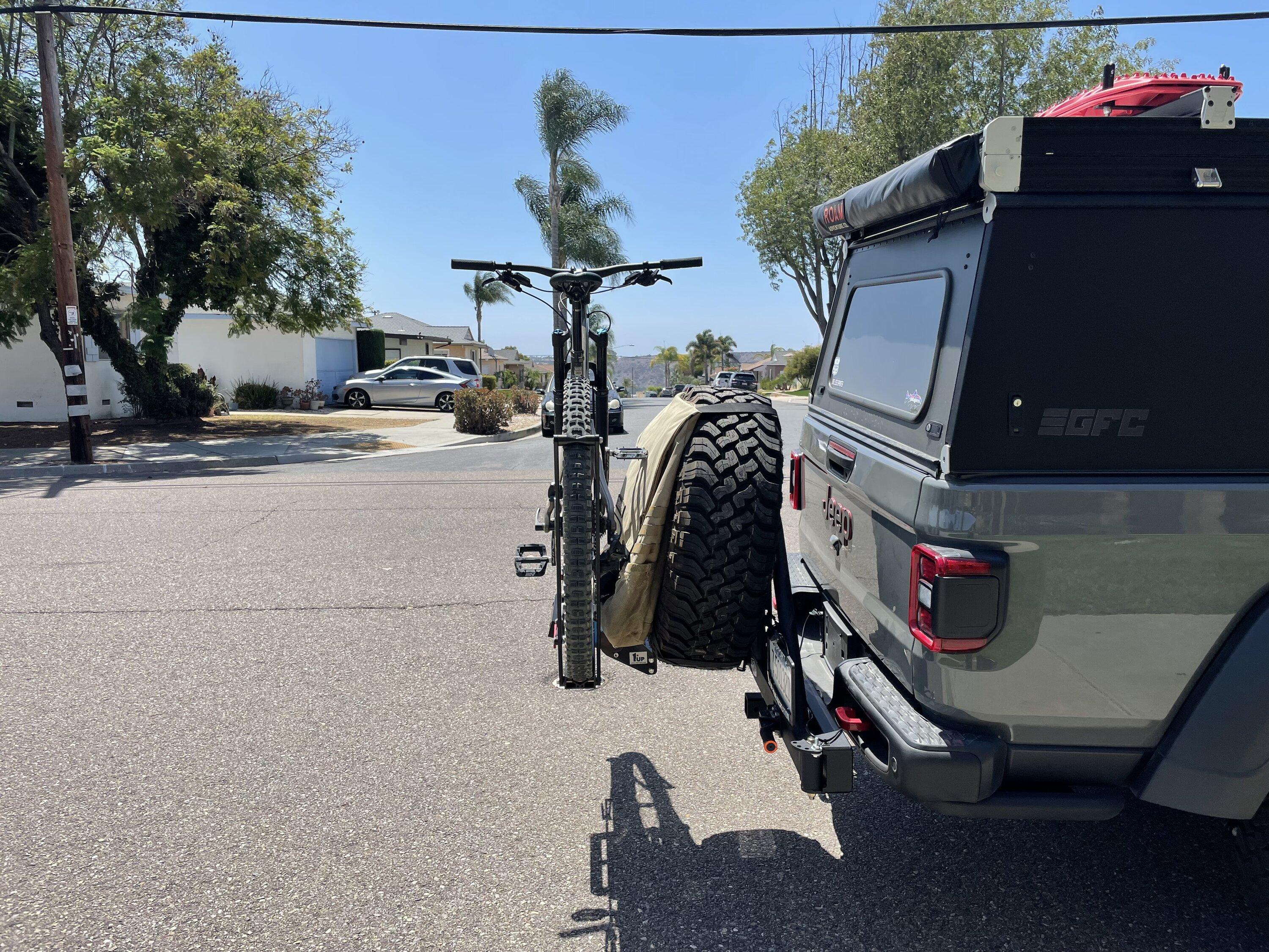 Jeep Gladiator 1up Bike Rack Fitment Pics 0DA69F8A-A2AE-405F-8373-88C7A7EB69AF
