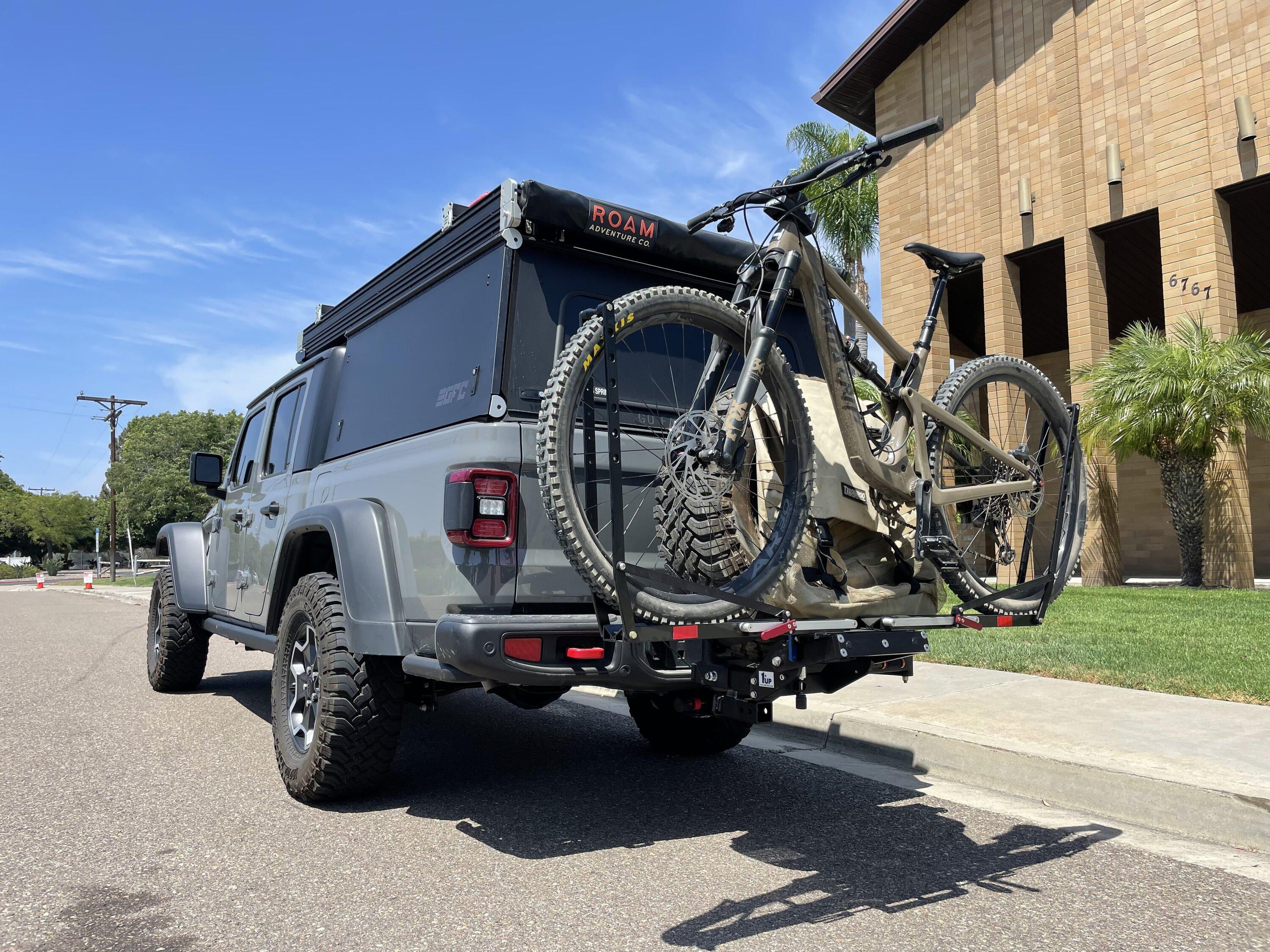Jeep Gladiator 1up Bike Rack Fitment Pics BABA1FCD-F9A6-4A30-851C-32126EA2C4C9