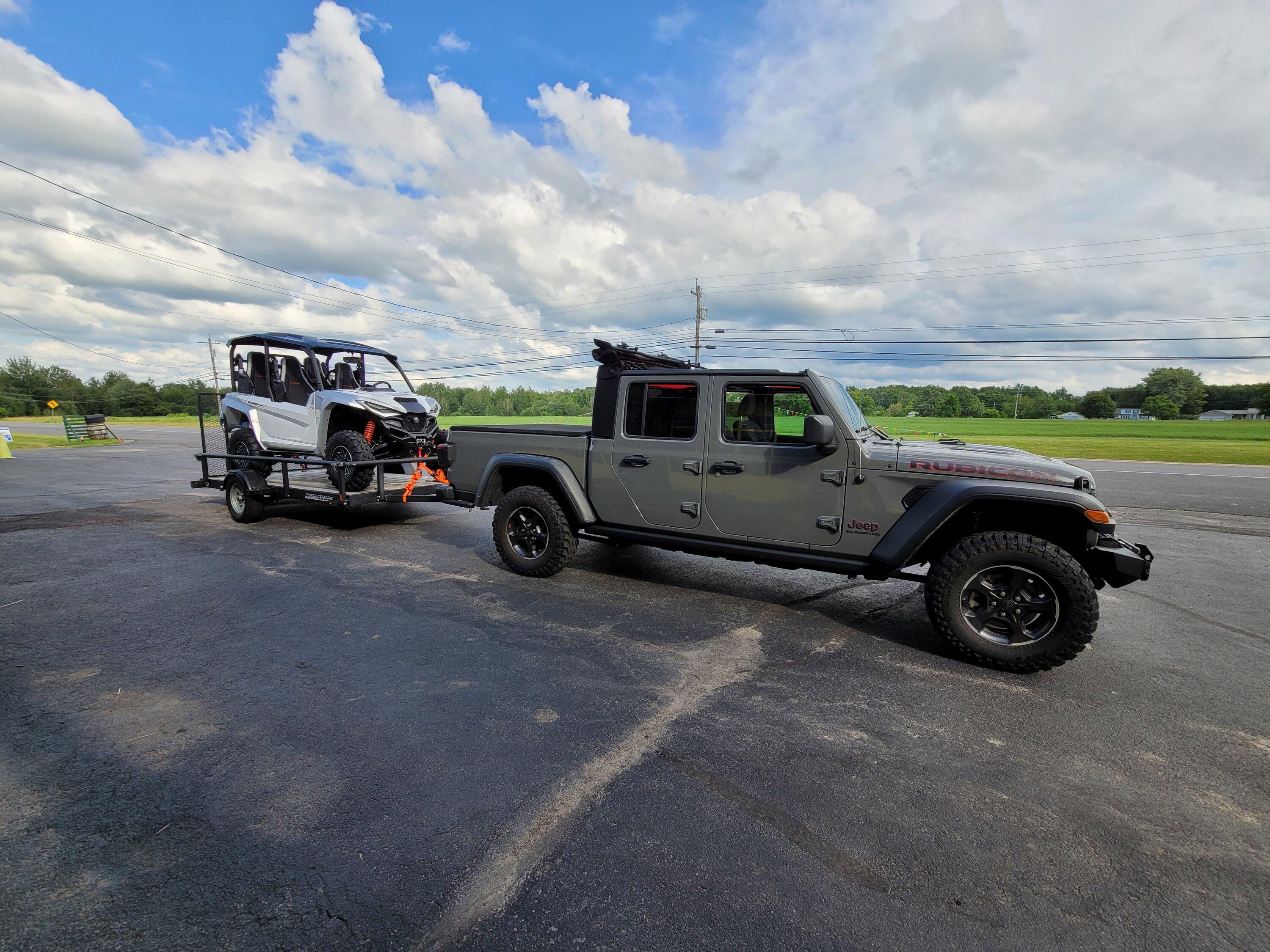 Jeep Gladiator So, what is everybody towing? 20220708_170707