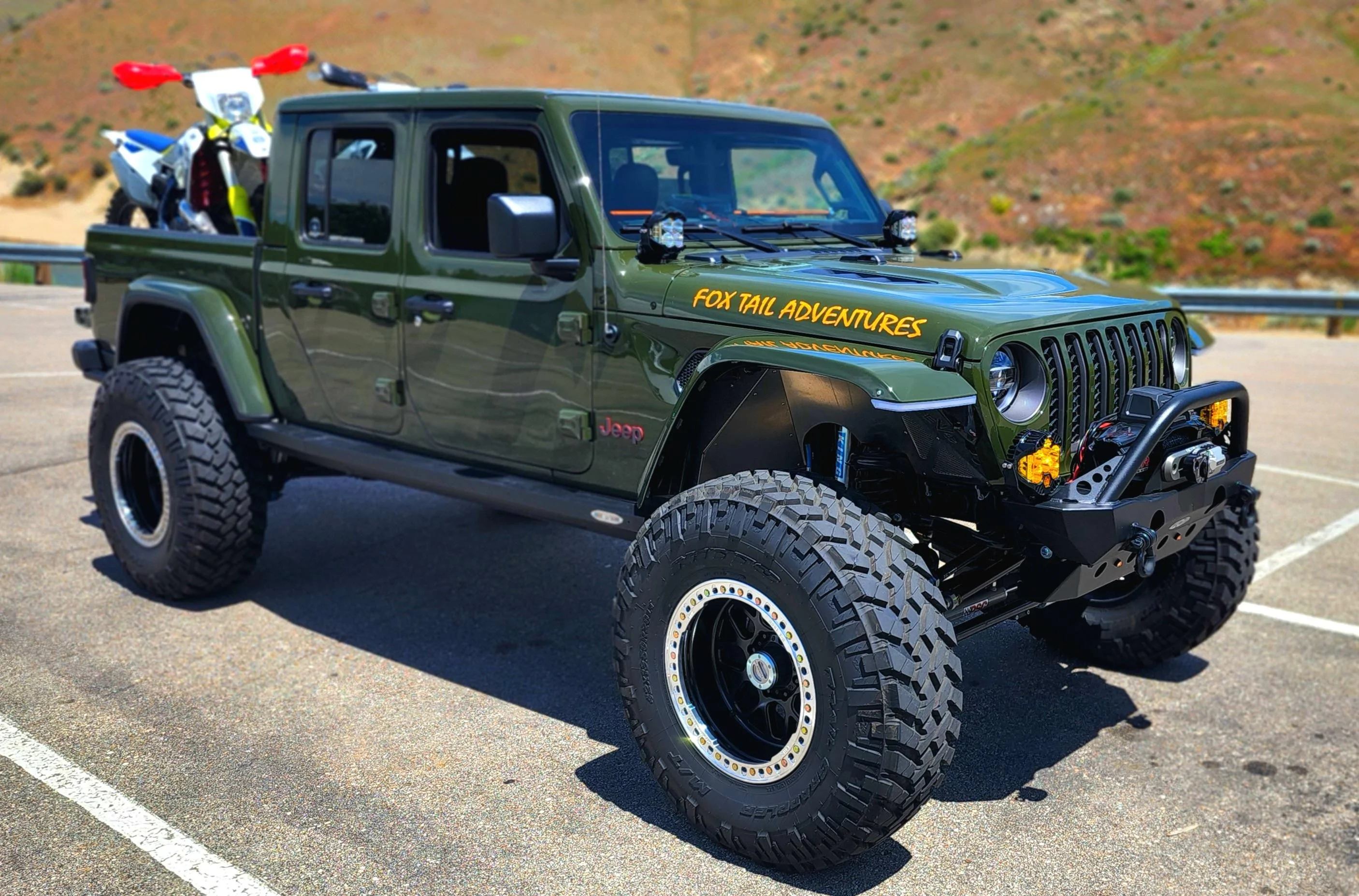 Jeep Gladiator Fox Tail Adventures Hemi Gladiator Build Compar