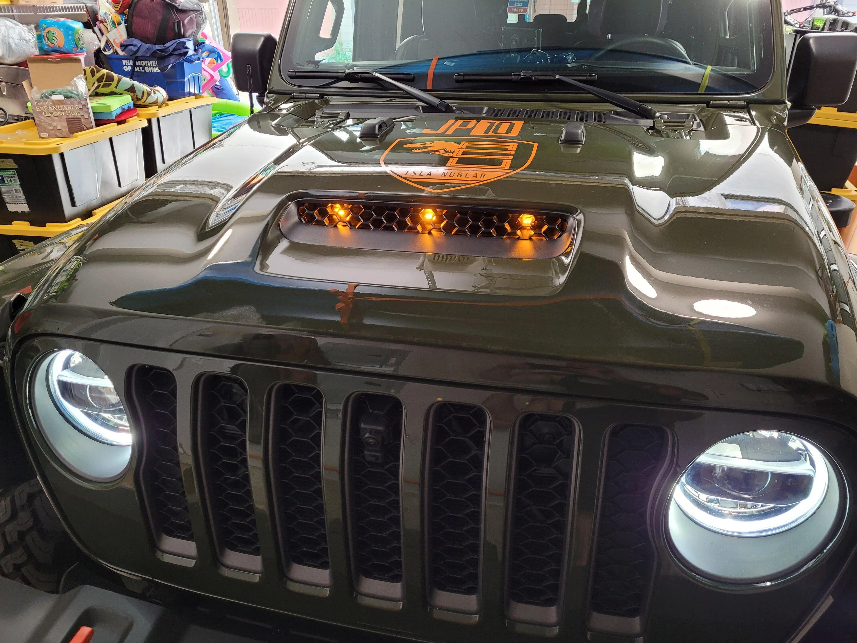 Jeep Gladiator Mojave DIY Prerunner Lights 20220726_120806