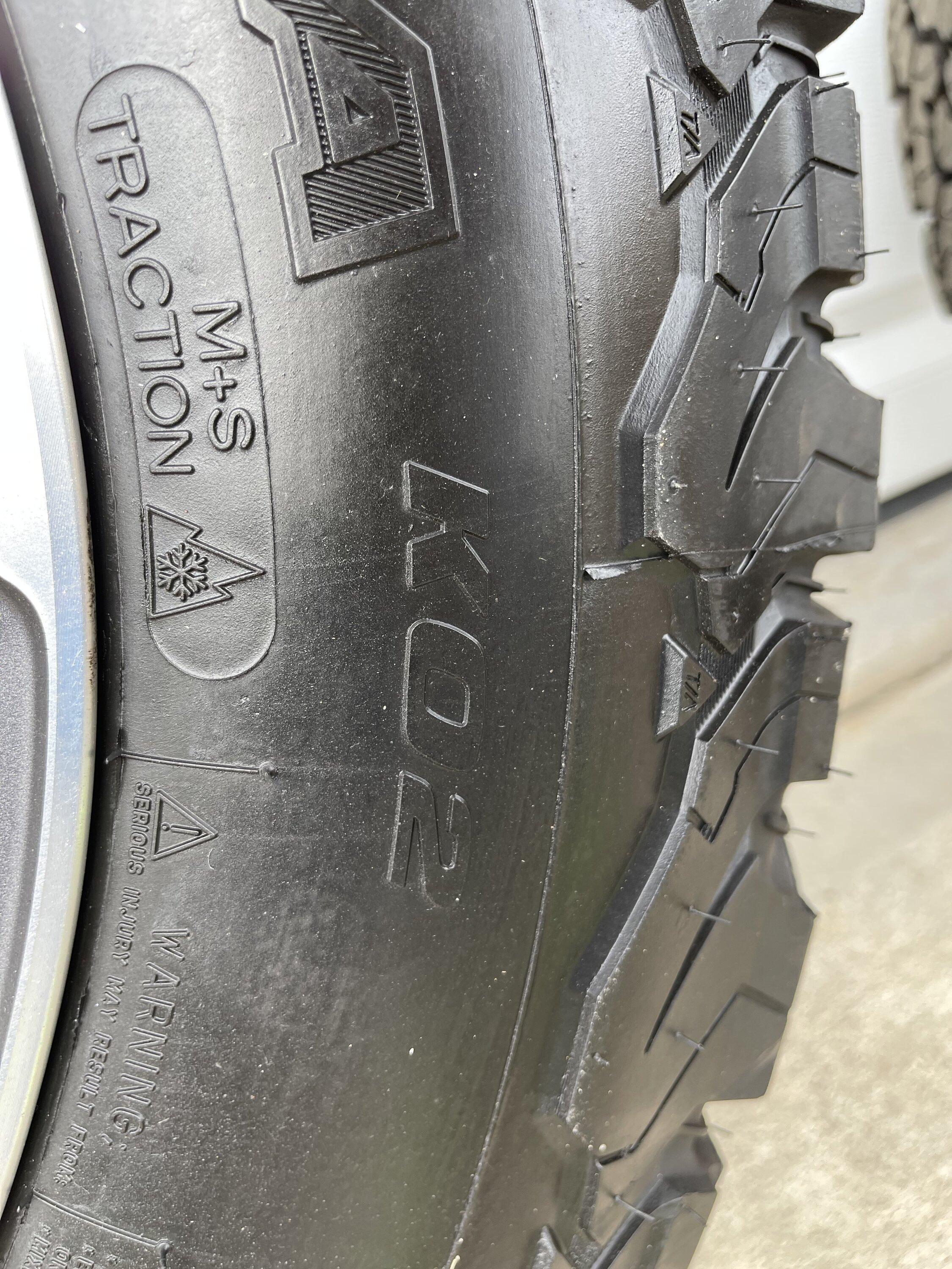 Jeep Gladiator Barely used 2021 Gladiator Overland wheels with brand new BF Goodrich ATs for sale! E6630FEA-B463-4CAC-913E-D66576540673
