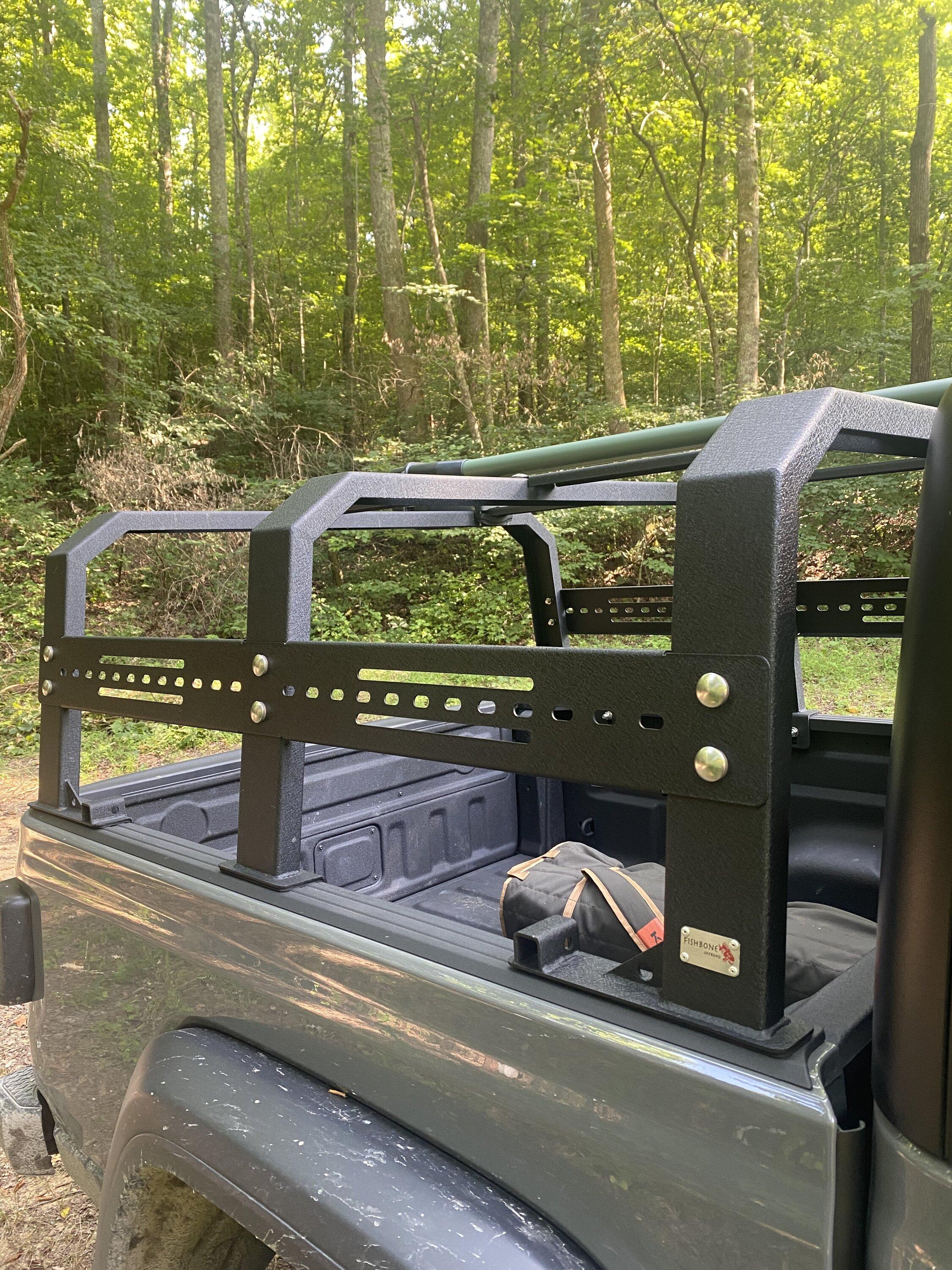Jeep Gladiator Fishbone Off-road Bed Rack - $800 12884DF2-793F-411A-BD51-0B1AEBE54C37
