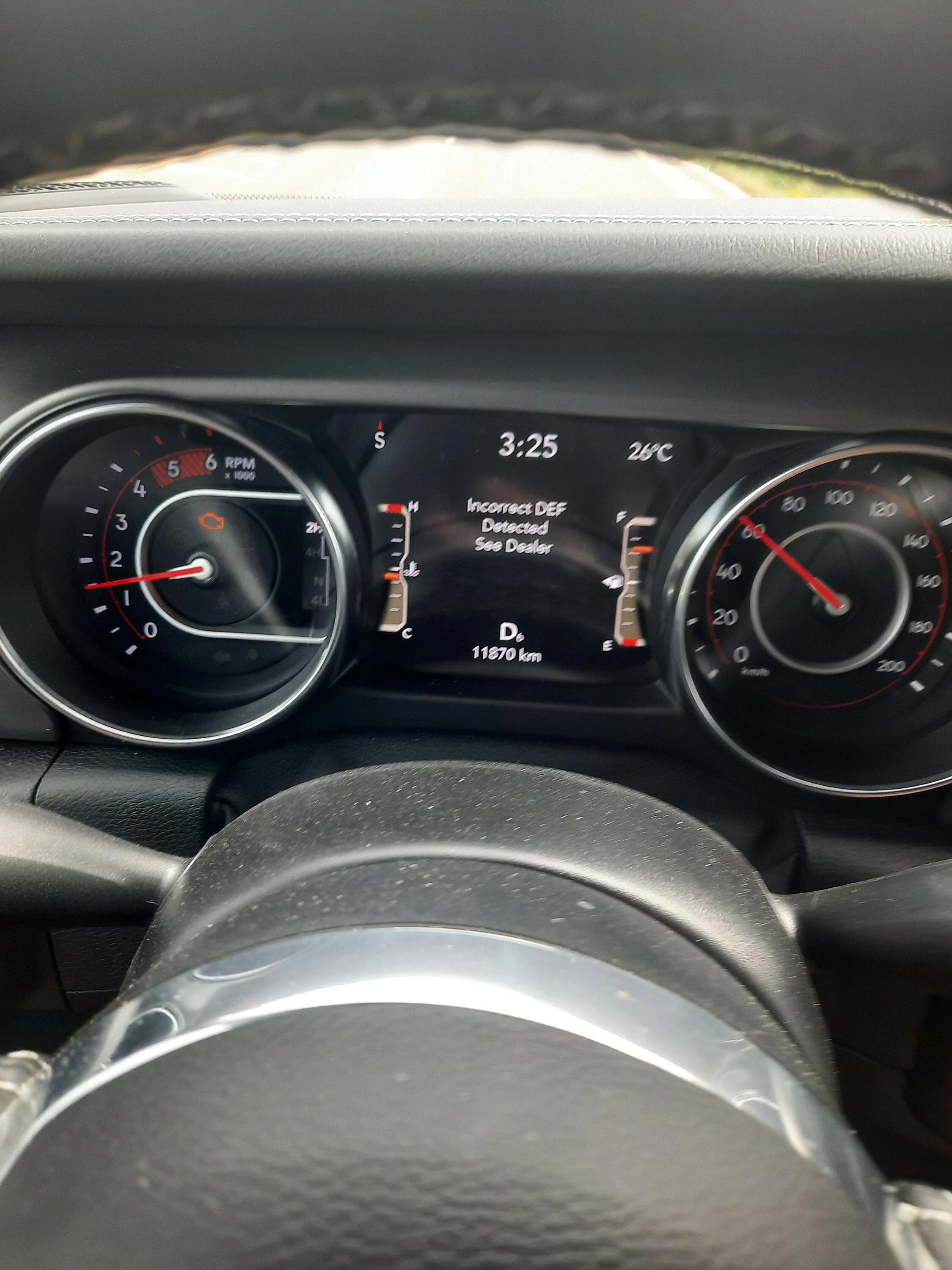 Jeep Gladiator Incorrect DEF detected 20220725_152523