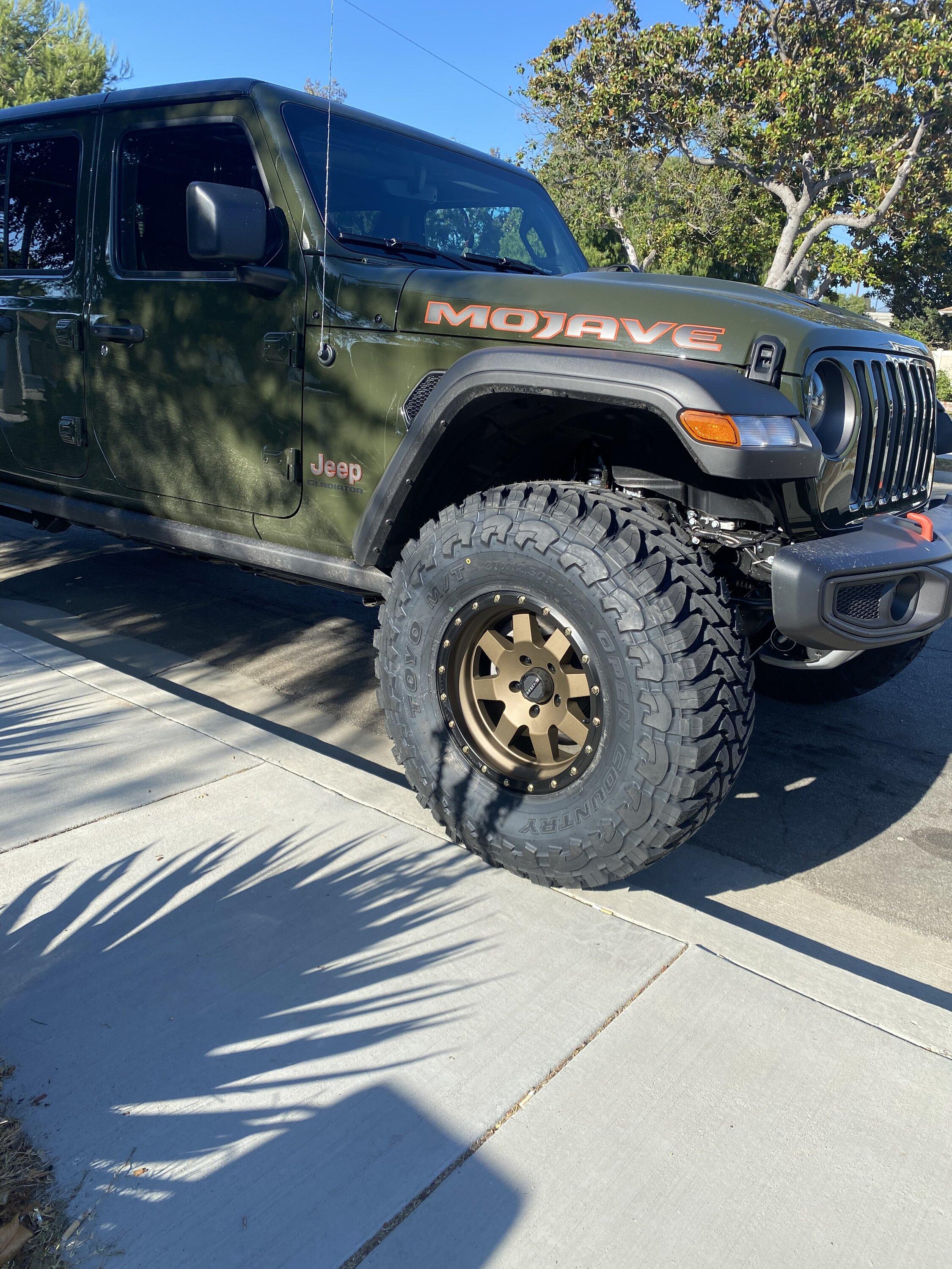 Jeep Gladiator AEV 2" spacer lift for Mojave Gladiator 102CE8F0-0989-4759-81A8-24A69B56BF11
