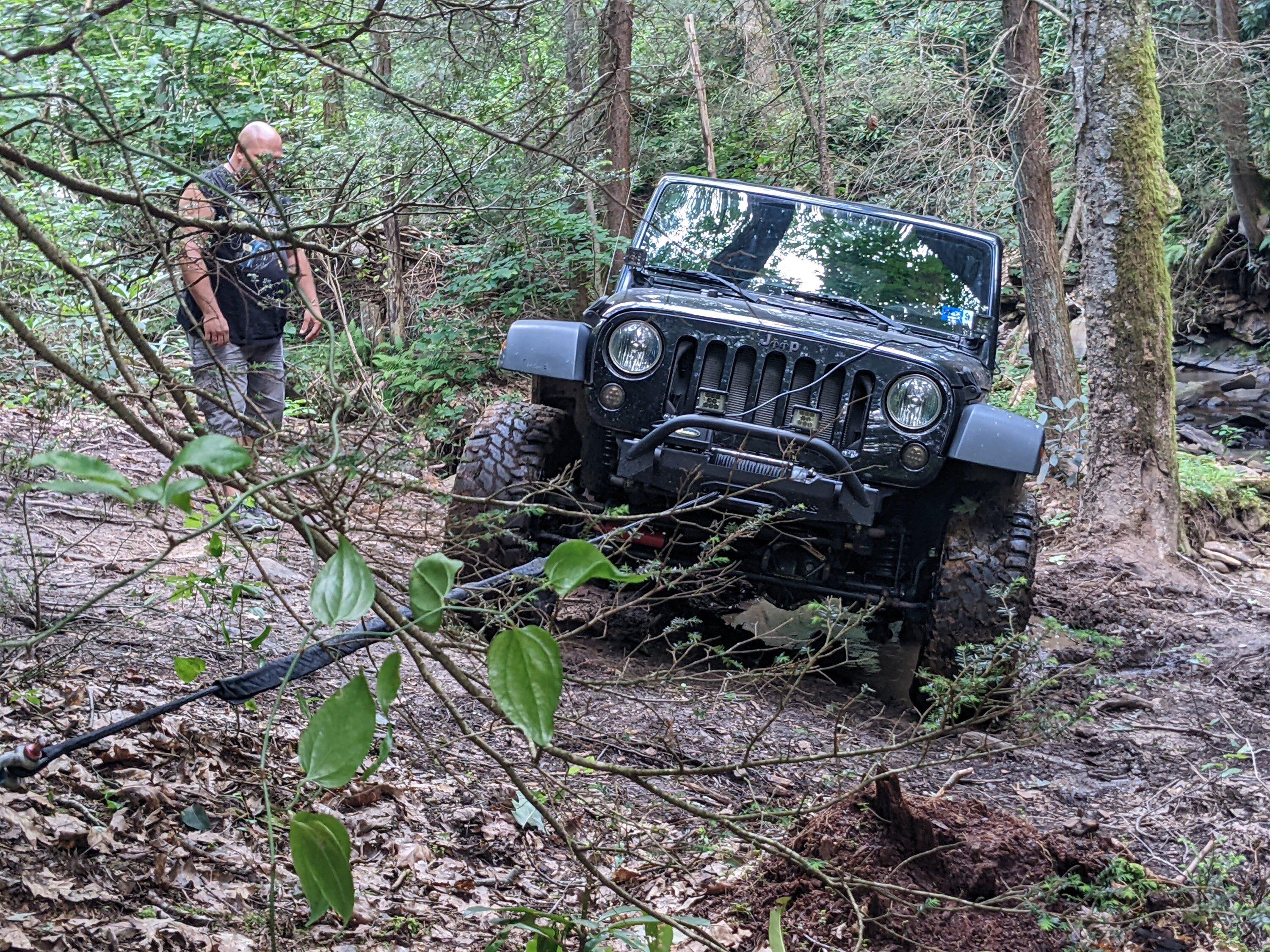 Jeep Gladiator First JT up Peddler's Glory, WV??? PXL_20220722_215511160.MP
