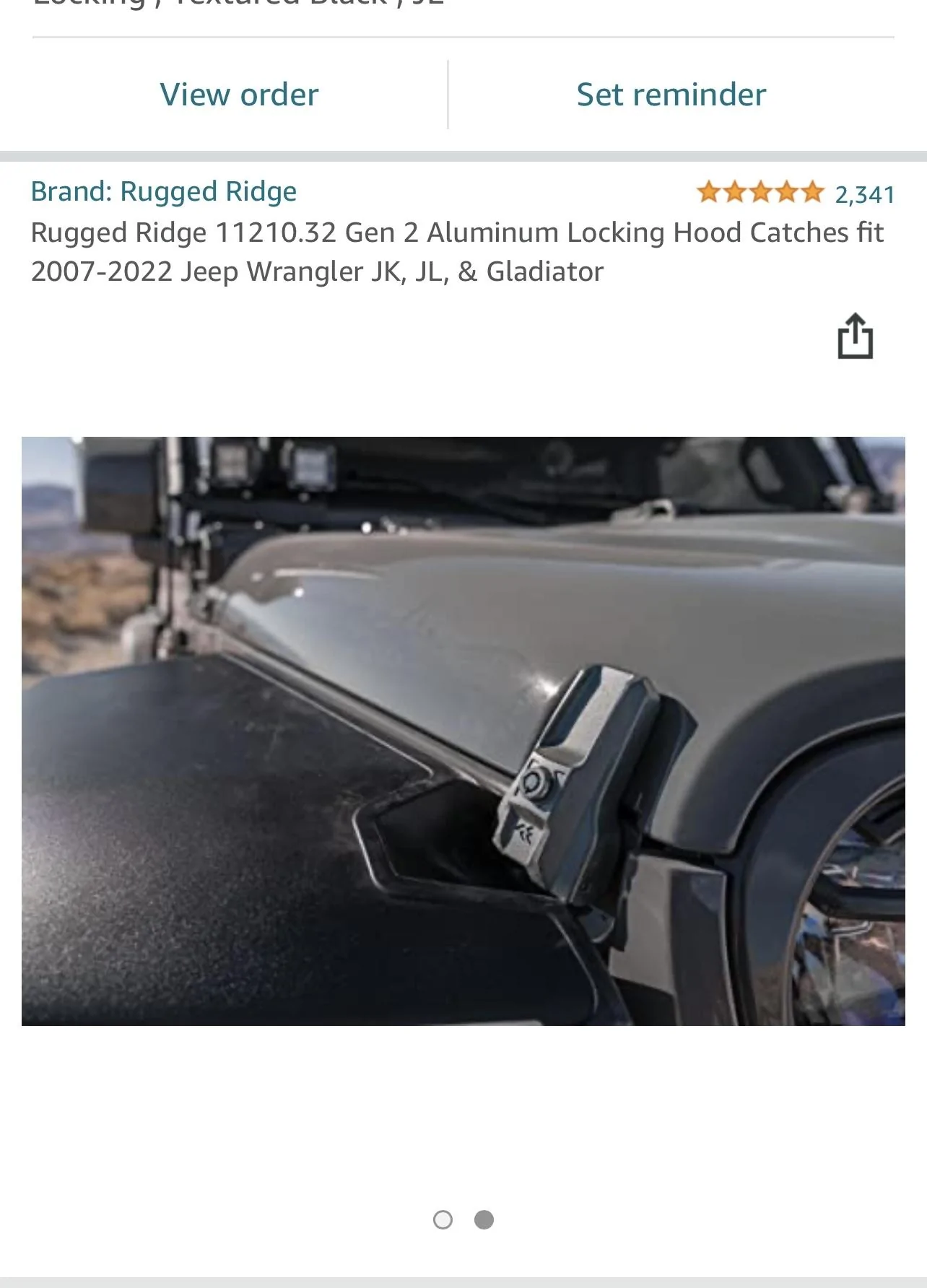 Jeep Gladiator Do I need to worry about my hood latches that don't lock? 3B42A6D9-662E-43E1-AED2-9DA20E392F86