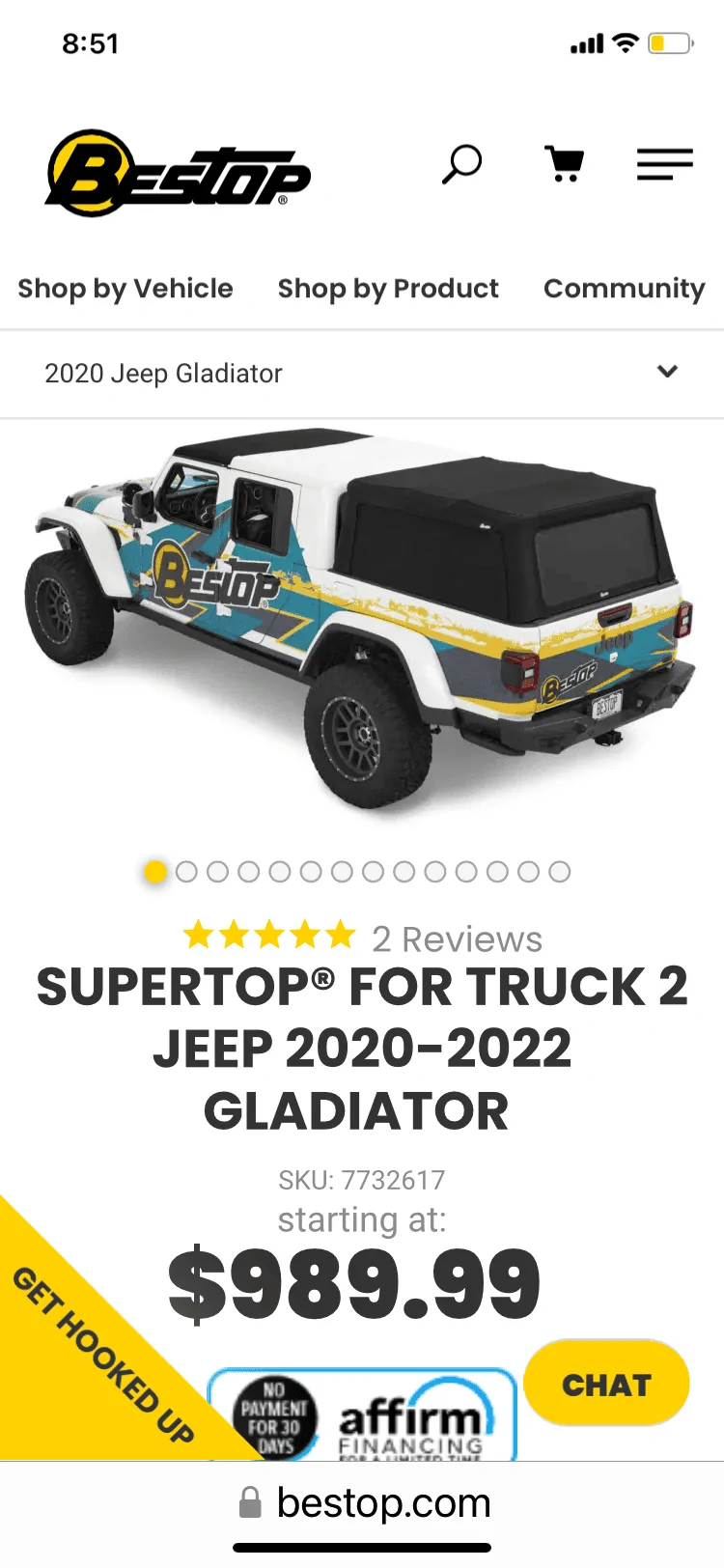 Jeep Gladiator Bestop Supertop(bed soft topper) 6B99A83C-37FF-4779-8125-30D14E1F989C