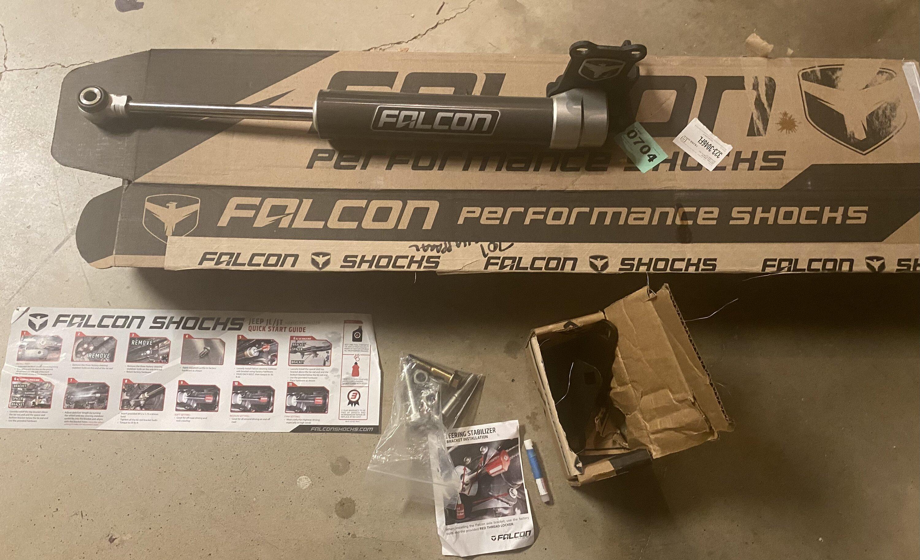 Jeep Gladiator Teraflex Falcon Nexus EF 2.1 steering stabilizer 352C6CCC-B343-4228-A259-C8318689CFDE