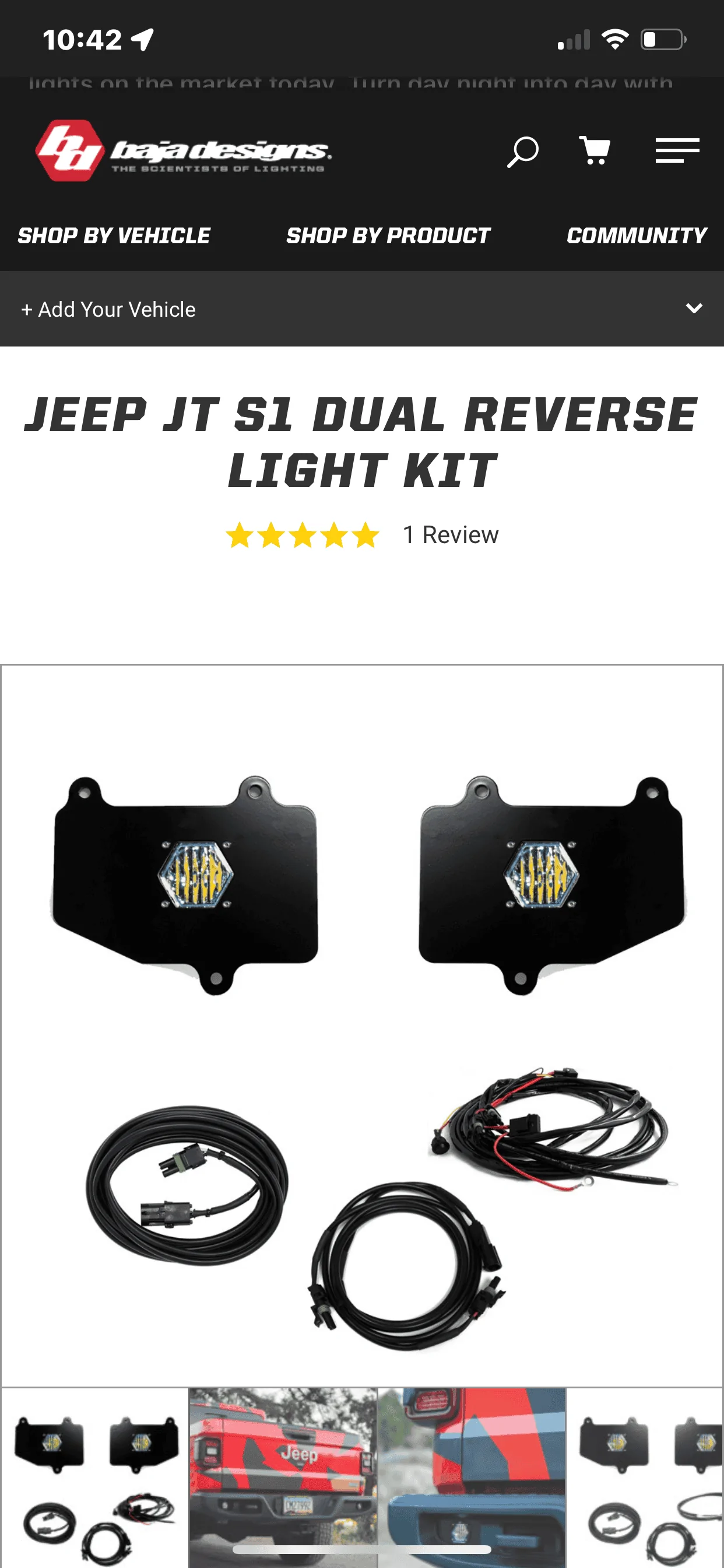 Jeep Gladiator Baja Designs rear lights 60FDE8AA-FF9F-4F0F-B084-5272E724861E