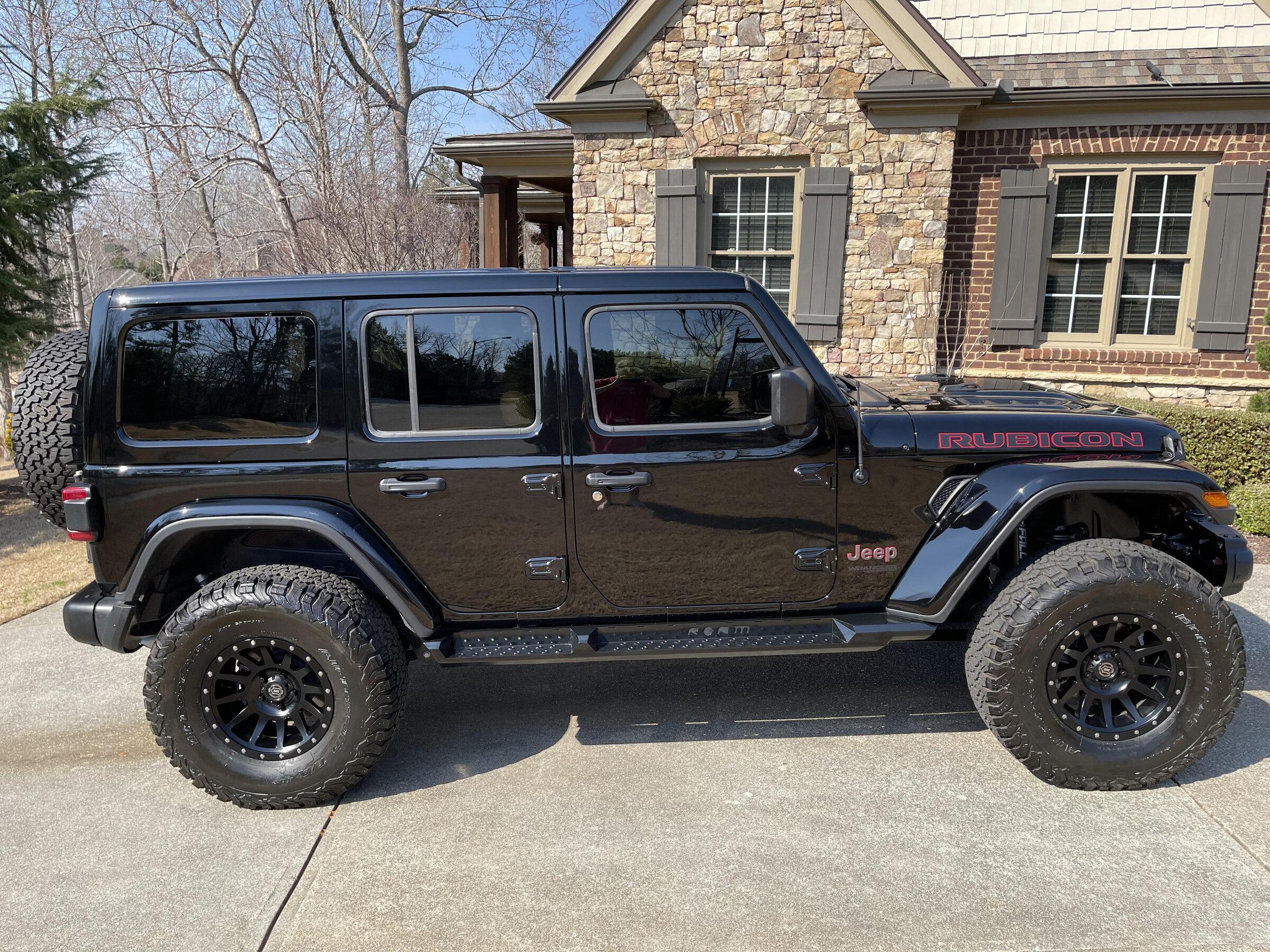 Jeep Gladiator 17x8.5 Icon Compression Wheels - Matte Black (5) - $800 DA13CBA0-2537-423B-92F6-DC5CB92CB99F
