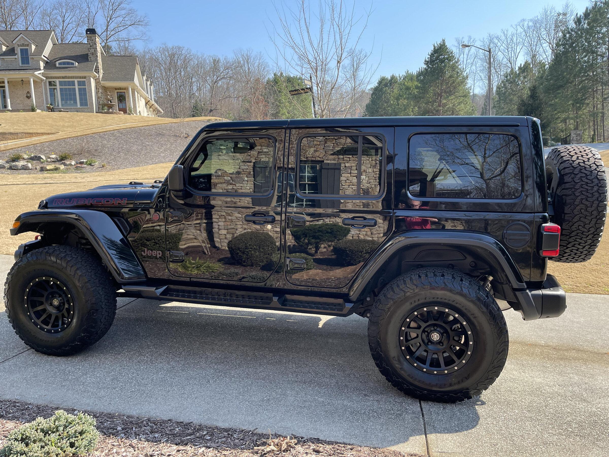 Jeep Gladiator 17x8.5 Icon Compression Wheels - Matte Black (5) - $800 62B08A33-DA65-4B5E-A909-6B9C541F2EE1