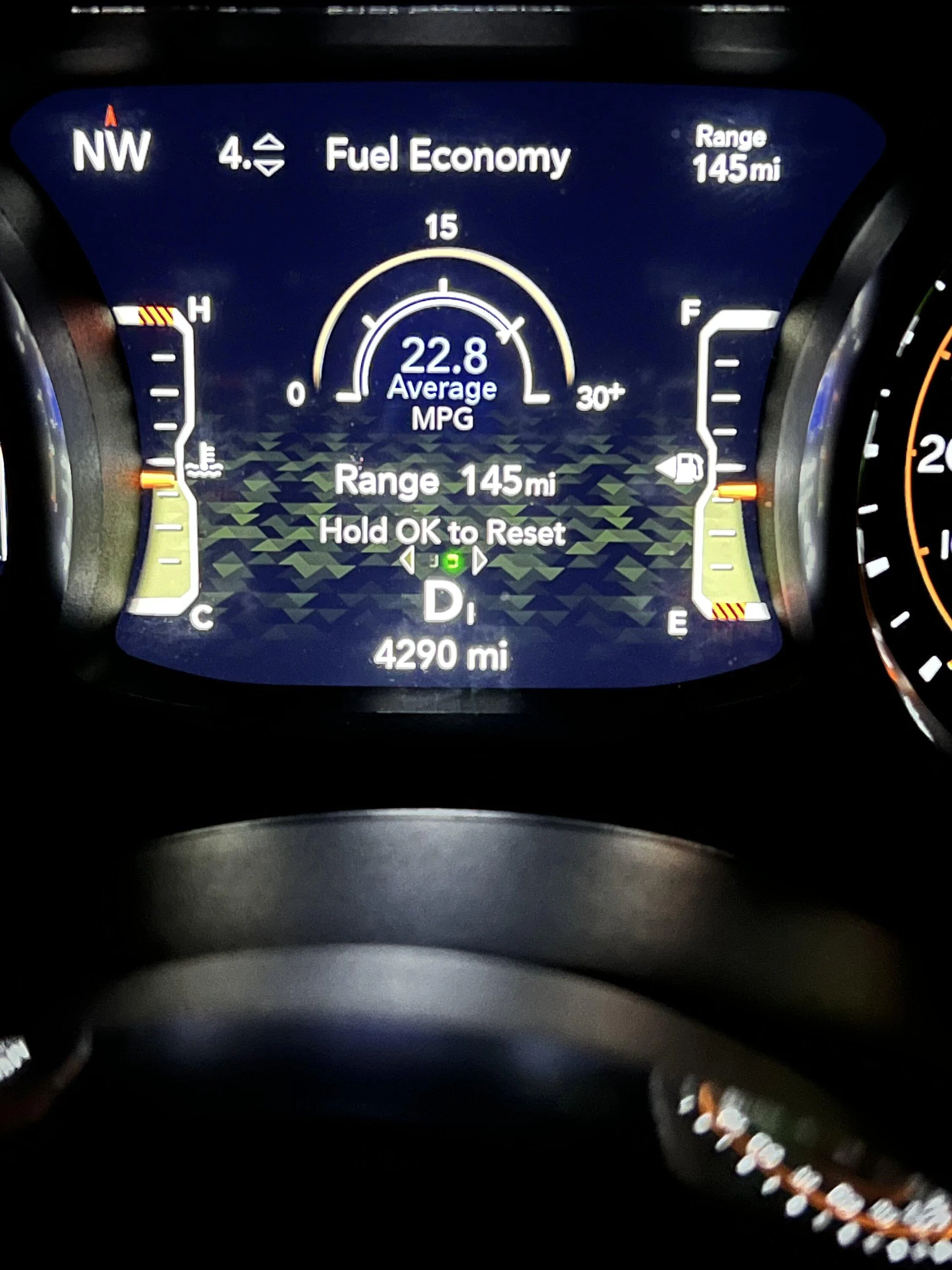 Jeep Gladiator Instrument cluster screen changed….am I going crazy 6224F4ED-AAB8-4FC0-AC28-5AC330792BB9