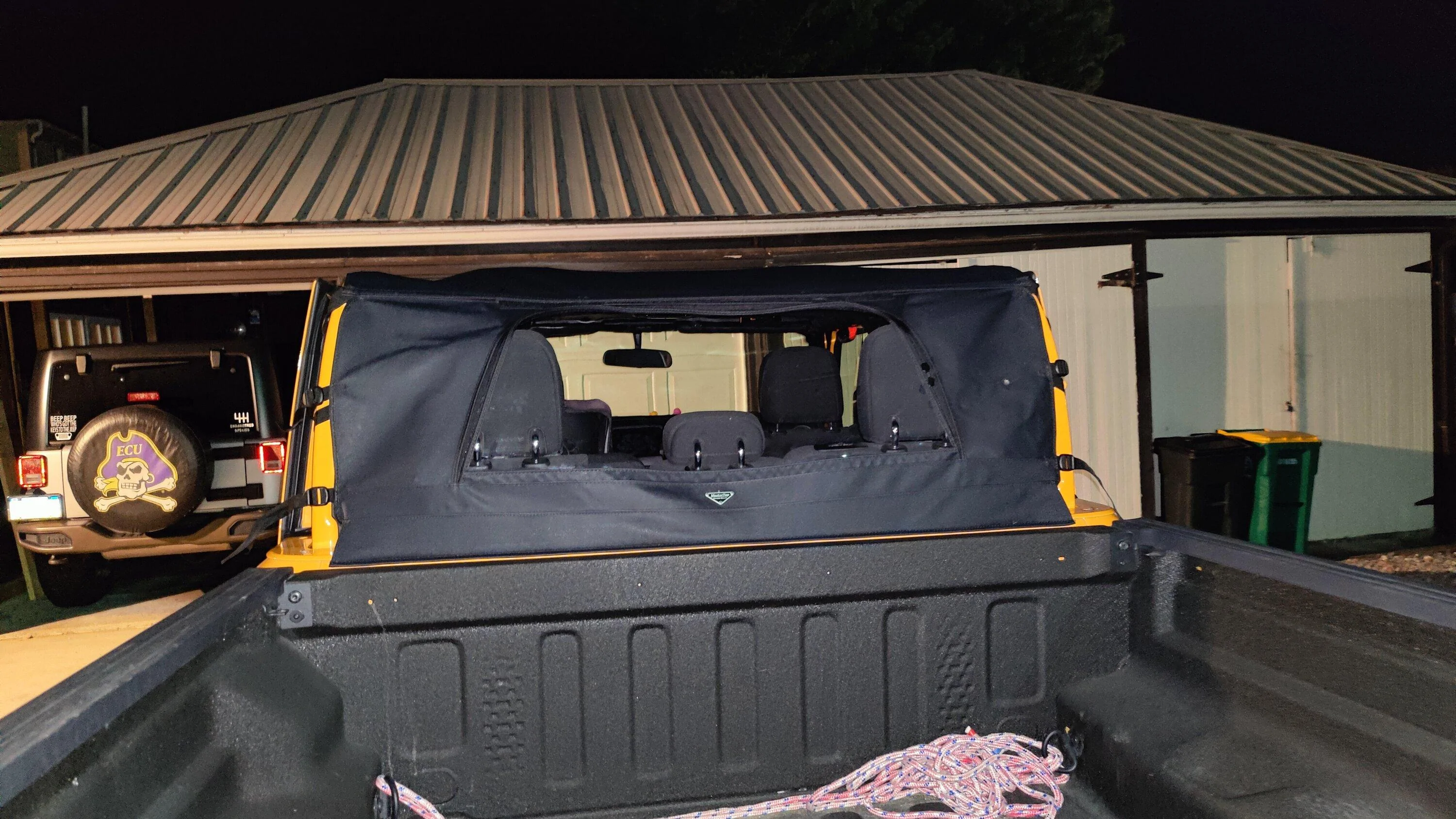 Jeep Gladiator How do you protect your JT when topless? IMG20220730222815