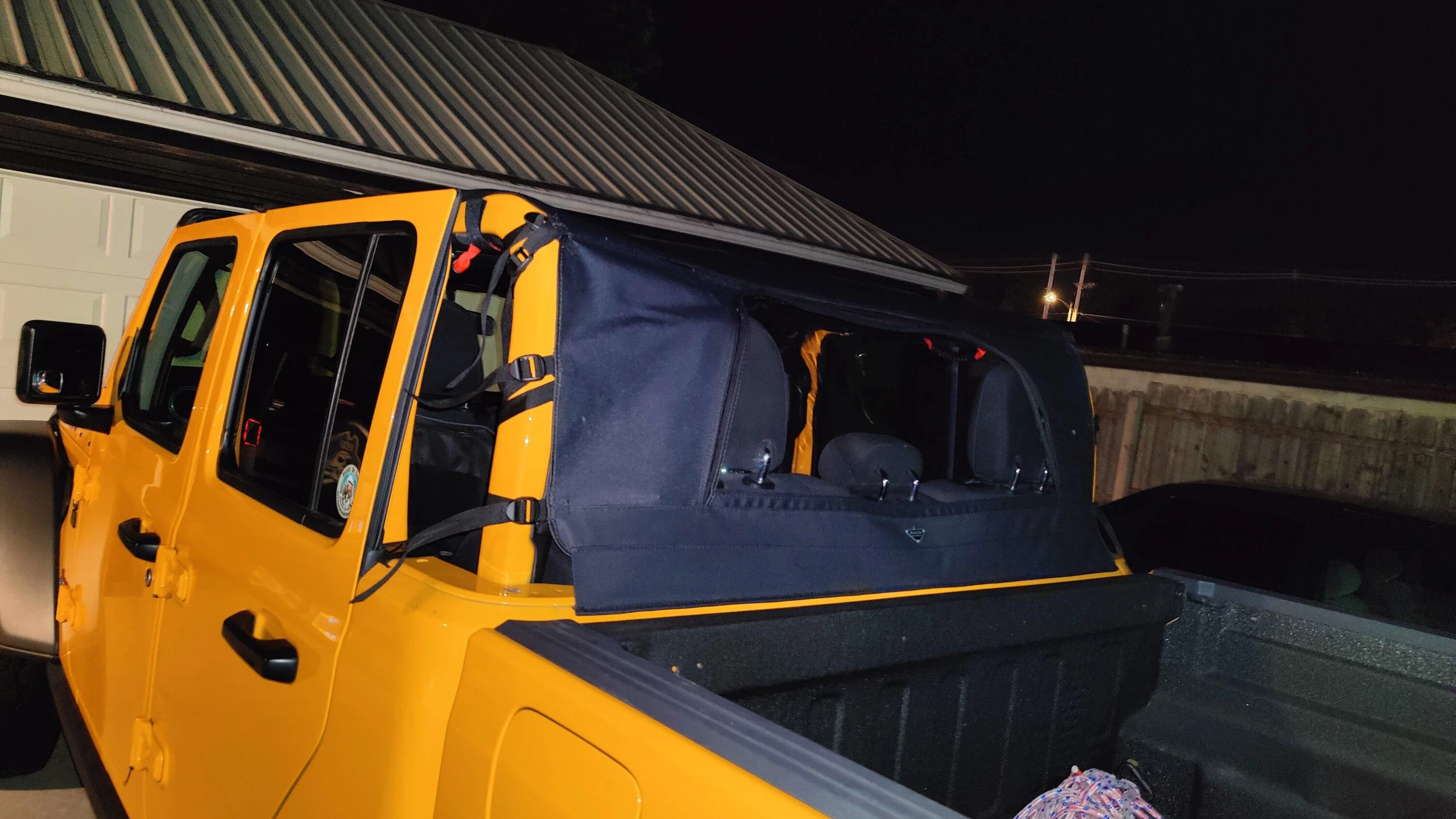 Jeep Gladiator How do you protect your JT when topless? IMG20220730222819