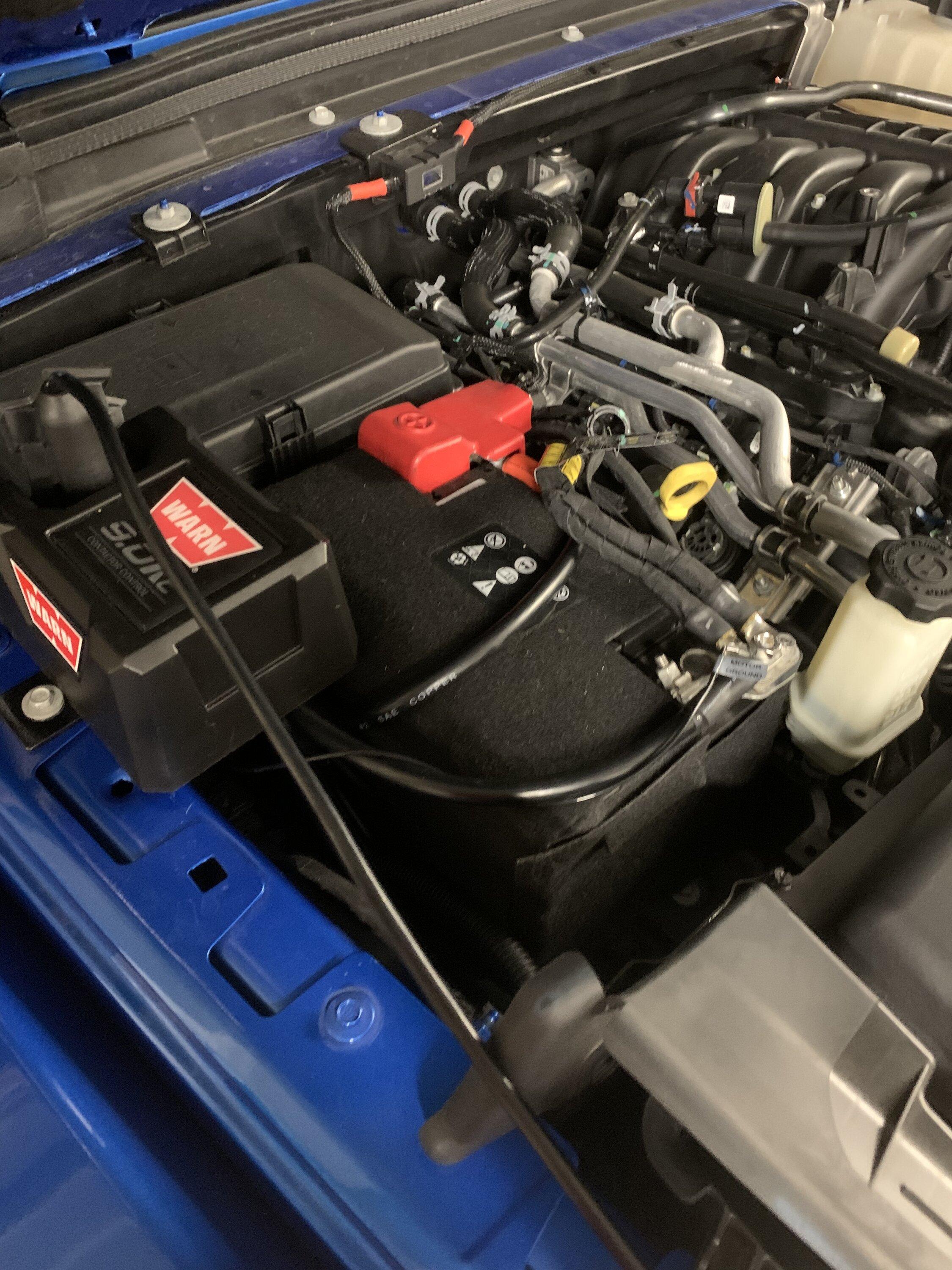 Jeep Gladiator Install 9000 lb. Warn winch on Mojave  plastic bumper, record time and zero sag! 81226981-3E32-407D-9D34-111EC55C5AD0