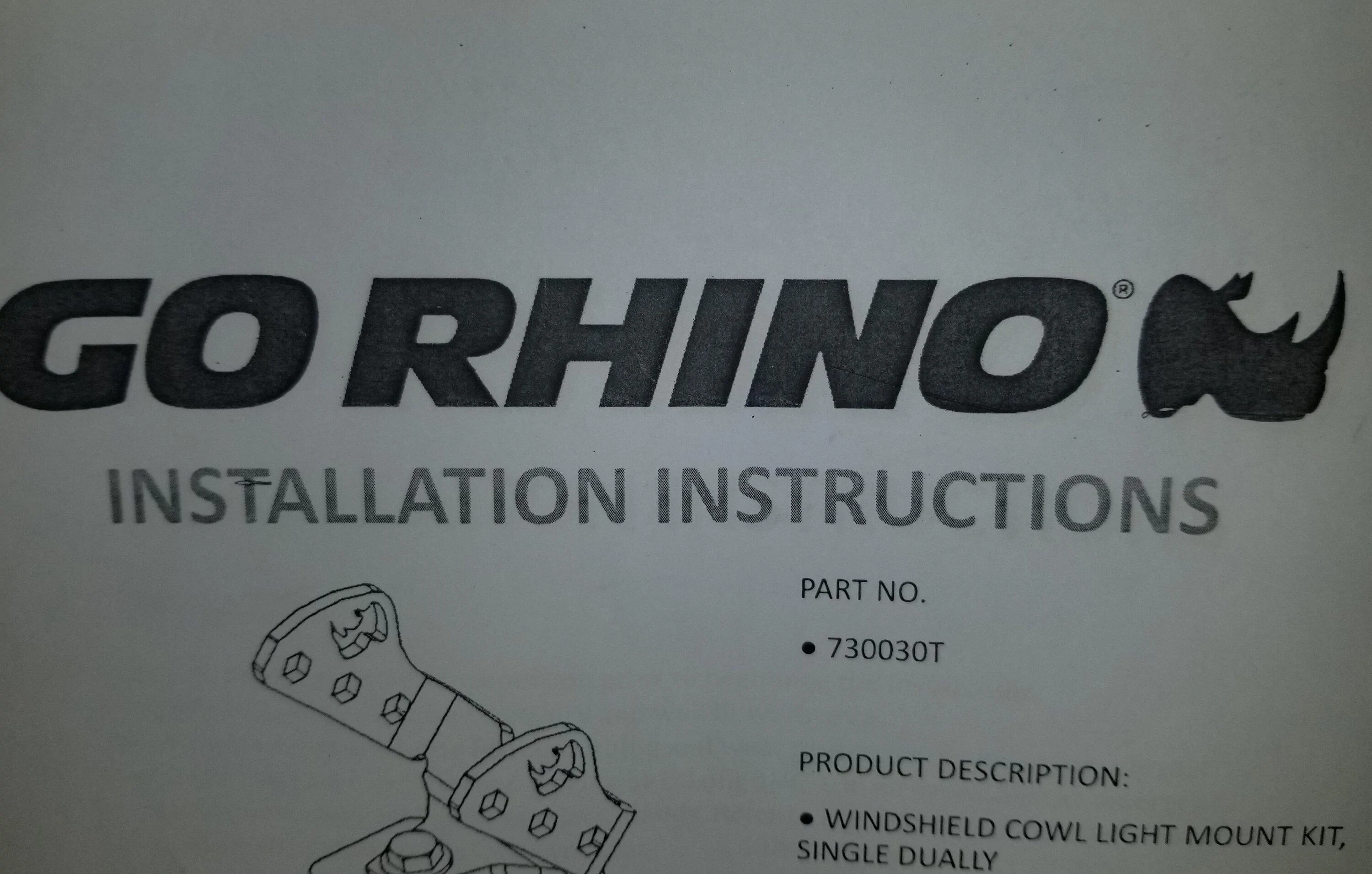 Jeep Gladiator Go Rhino Cowl Light Mounts 20220731_081906