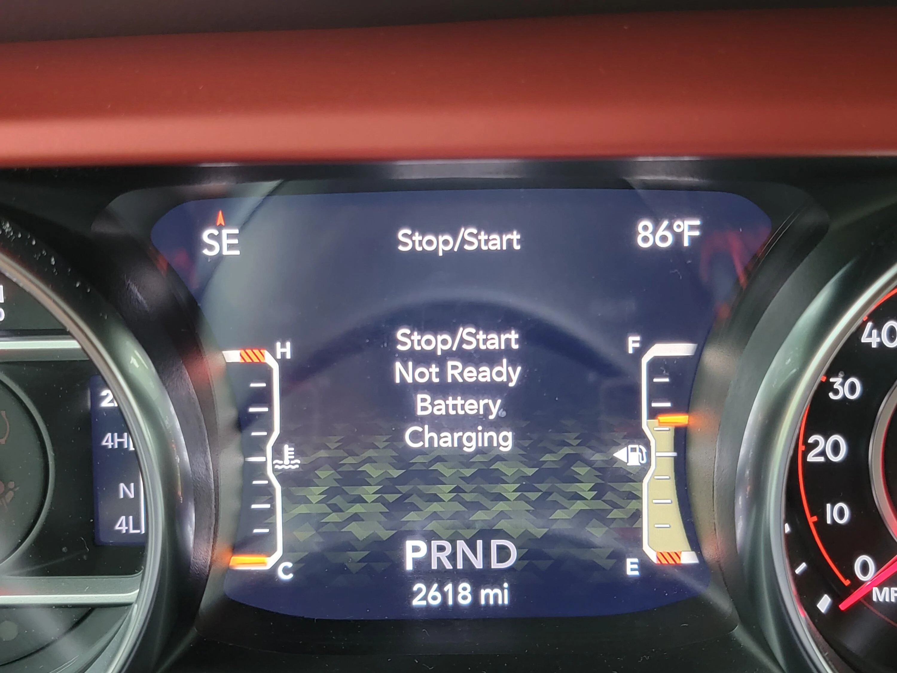Jeep Gladiator Auto Stop/Start Stopped working. 20220731_165015