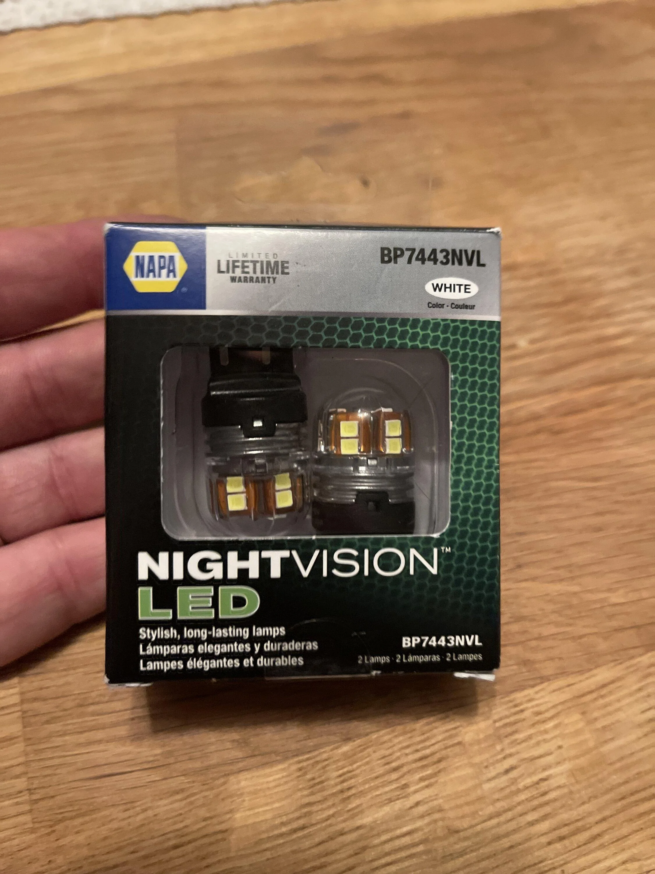 Jeep Gladiator LED running light bulbs imag