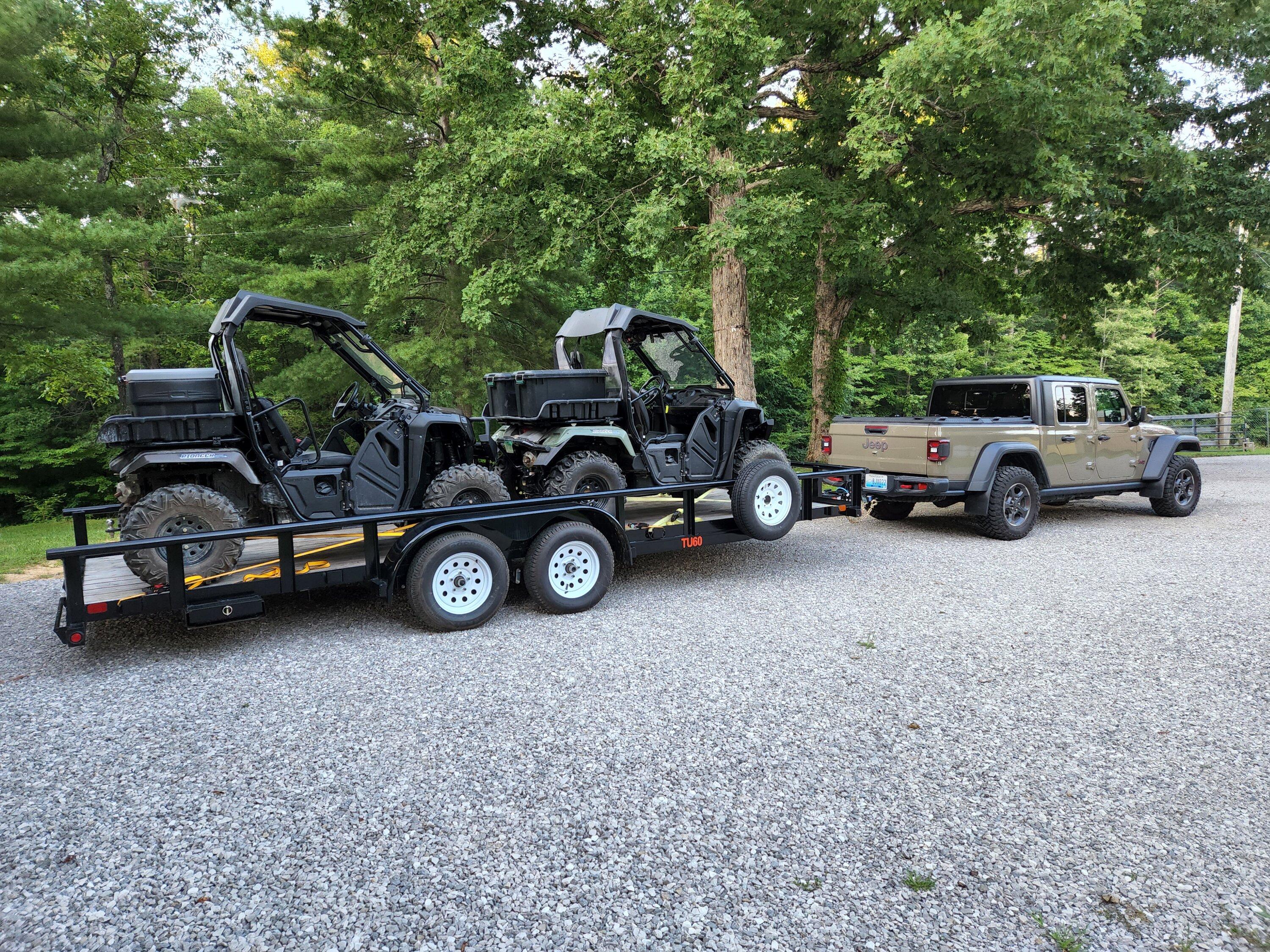 Jeep Gladiator So, what is everybody towing? 20220722_202424