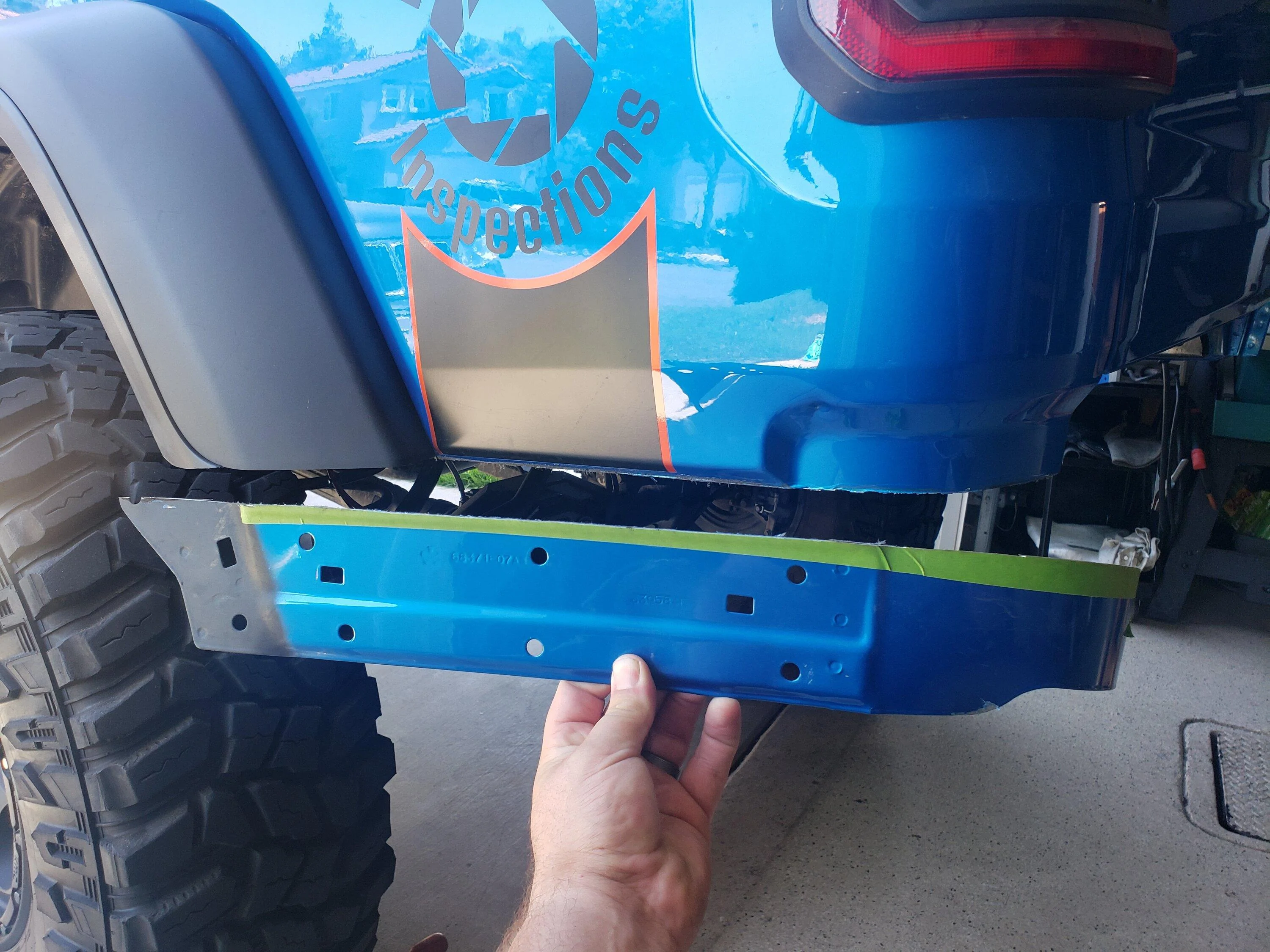Jeep Gladiator Building a Mojave on 40's 20220717_104959[1]