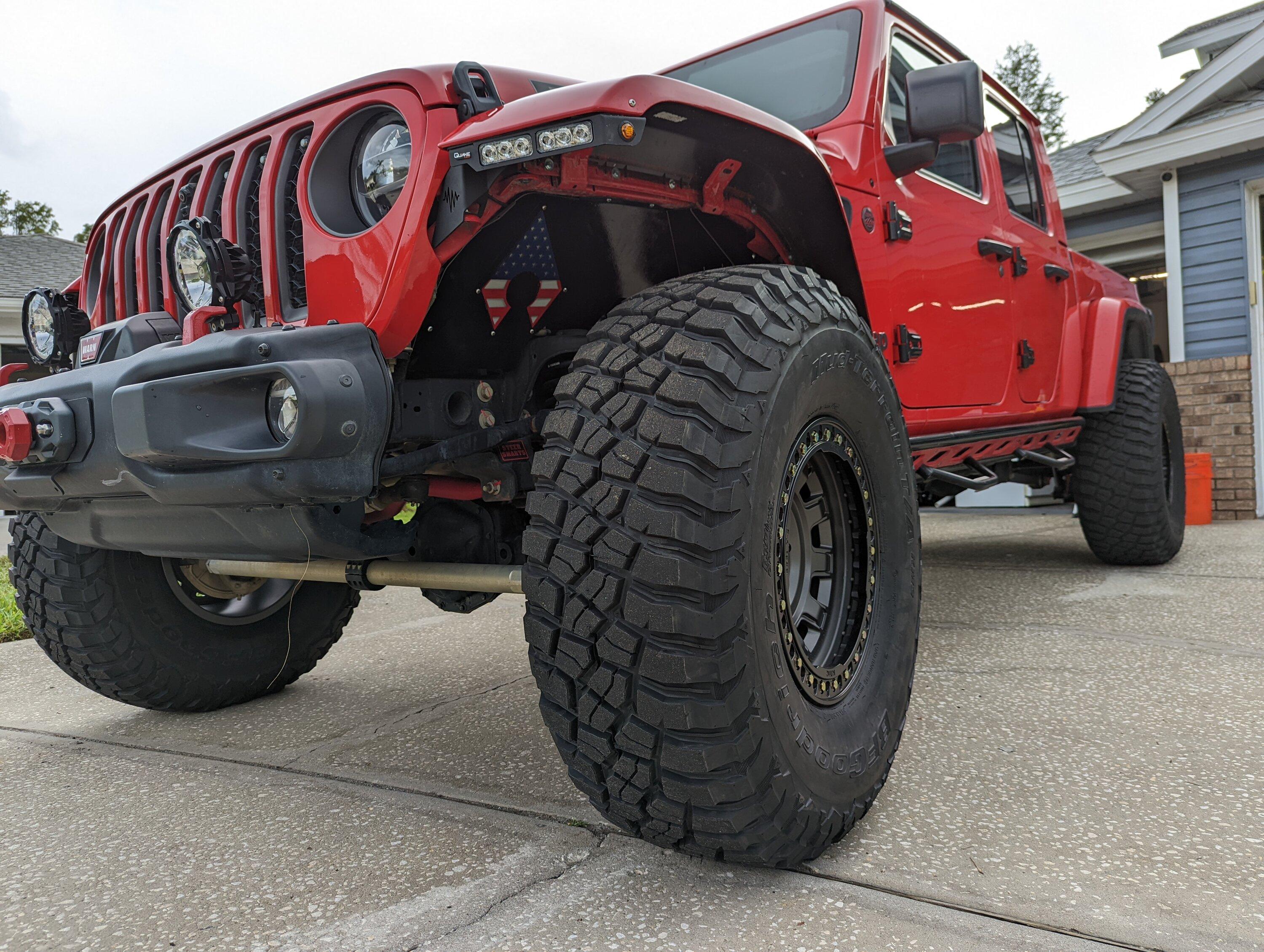 Jeep Gladiator Unpopular Opinion? Aluminum/Metal Inner Fenders -> Stupid? PXL_20220724_225707557
