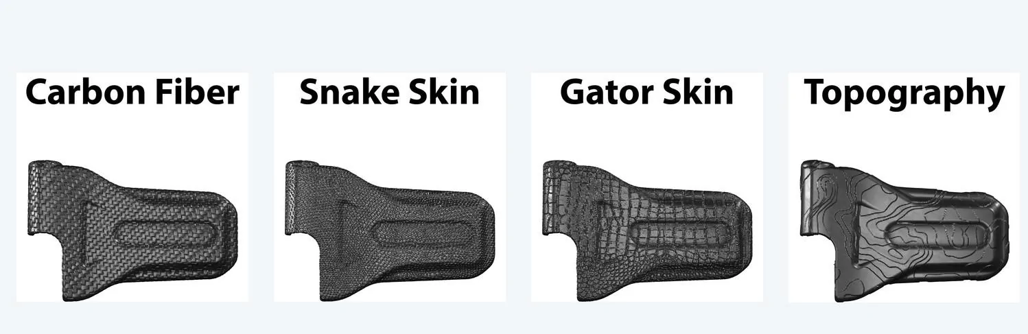 Jeep Gladiator ? ? Custom Design Hinge Covers  - Hood & Door - Multiple textures available.. 02